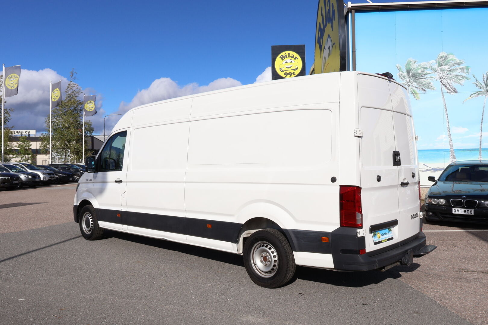 MAN TGE 2023 TGE 3,180 L4H3 - 3,99 % KORKOTARJOUS TÄHÄN AUTOON 30.9. ASTI! - ALV / Webasto / Peruutuskamera / SmartLink / Vakkari / Juuri tullut Tampereelle!