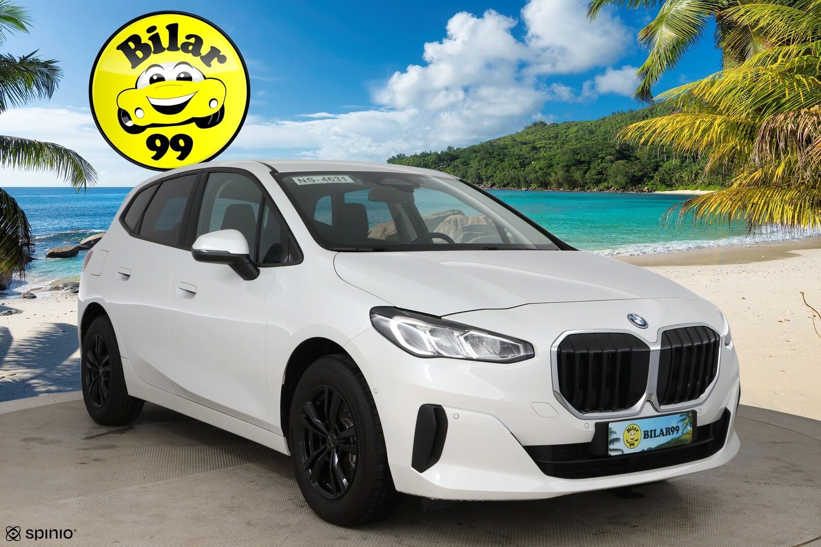 BMW 225XE 2023 U06 Active Tourer 225e xDrive Charged Edition **Harman&Kardon / Hierova Muistipenkki / P.Kamera / Vakkari / Navi** - 3,99 % KORKOTARJOUS TÄHÄN AUTOON 7.9. ASTI! - Huippusiisti BMW kaksilla renkailla ja aluvanteilla!