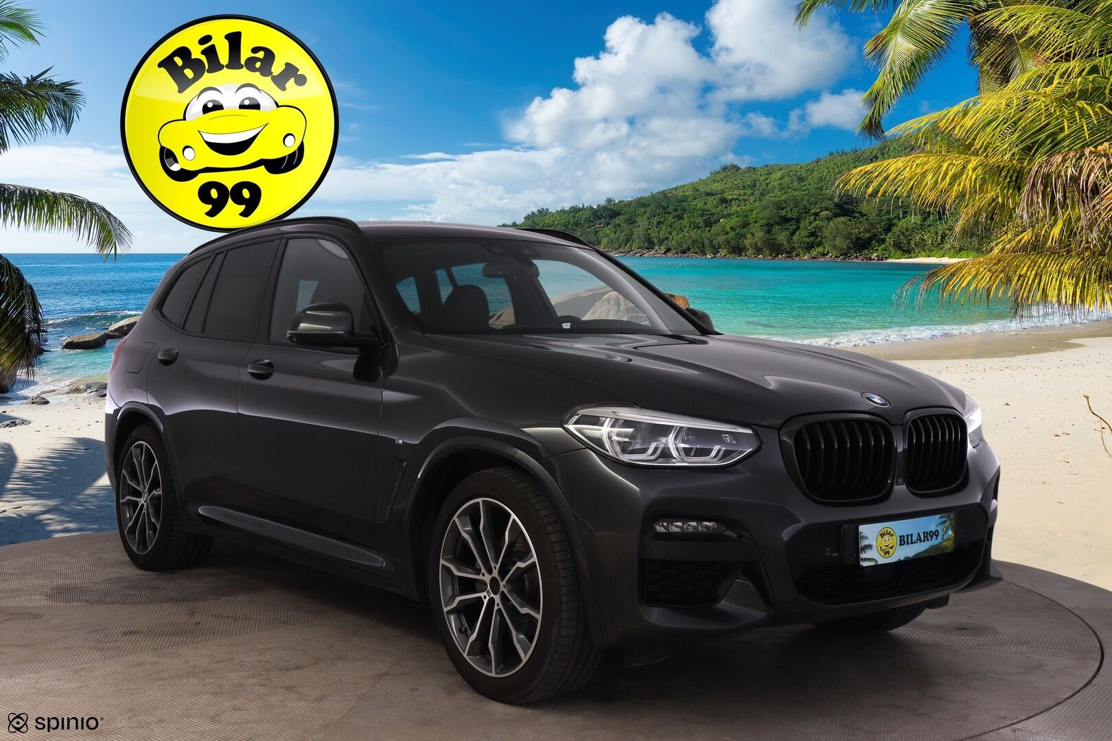 BMW X3 2020 xDrive20d M-Sport **Adapt.vakkari / HUD / Webasto / Koukku / Prof.Navi / 360 Kamera / ComfortAccess / Apple&Android** - 3,99% KORKOTARJOUS TÄHÄN AUTOON 21.9. ASTI - Supervarusteilla! / Facelift / 2x vanteet 