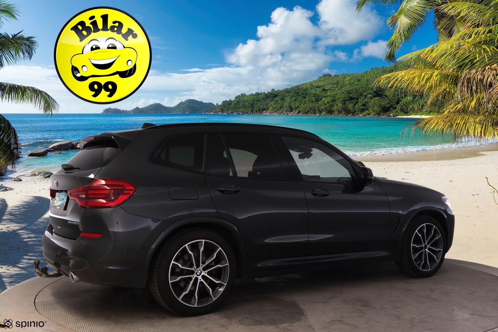 BMW X3 2020 xDrive20d M-Sport **Adapt.vakkari / HUD / Webasto / Koukku / Prof.Navi / 360 Kamera / ComfortAccess / Apple&Android** - 3,99% KORKOTARJOUS TÄHÄN AUTOON 21.9. ASTI - Supervarusteilla! / Facelift / 2x vanteet 