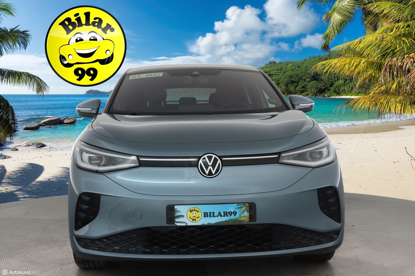 VOLKSWAGEN ID.5 2022 GTX Dual Motor 82kWh **Lämpöpumppu / Matrix LED / Adapt.vakkari / Koukku / P.kamera / Apple&Androi / Keyless** - 3,99 % KORKOTARJOUS TÄHÄN AUTOON - Merkkihuollettu / Kahdet renkaat vanteilla