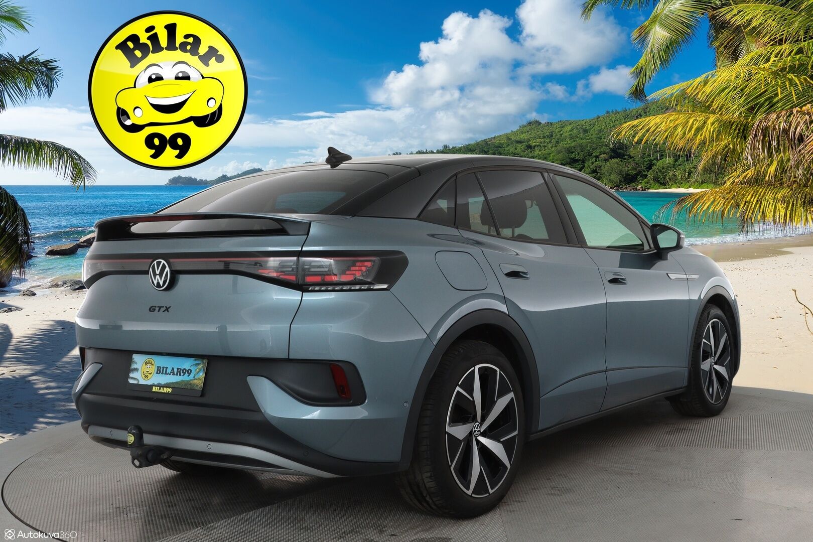 VOLKSWAGEN ID.5 2022 GTX Dual Motor 82kWh **Lämpöpumppu / Matrix LED / Adapt.vakkari / Koukku / P.kamera / Apple&Androi / Keyless** - 3,99 % KORKOTARJOUS TÄHÄN AUTOON - Merkkihuollettu / Kahdet renkaat vanteilla