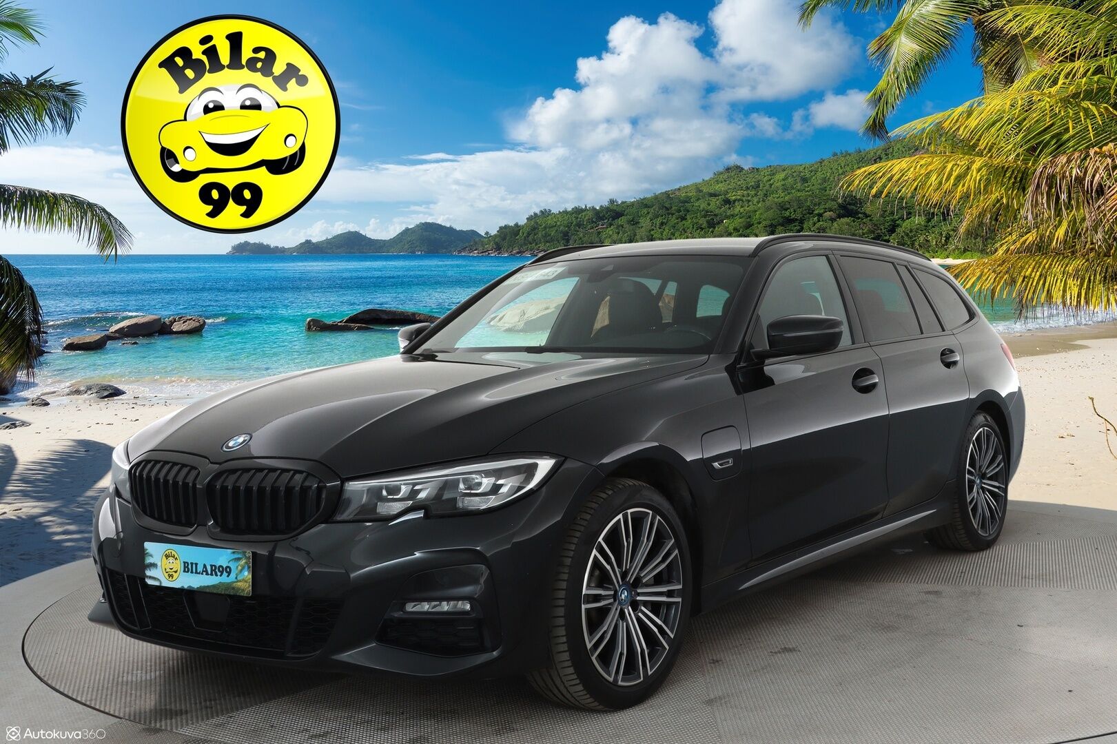 BMW 330 2022 G21 Touring 330e xDrive M-Sport **Adapt.vakkari / P.kamera / Apple/Android / Koukku / Kaistavahti / Sporttipenkit** - 3,99 % KORKOTARJOUS TÄHÄN AUTOON - Akku kuntotarkastettu!