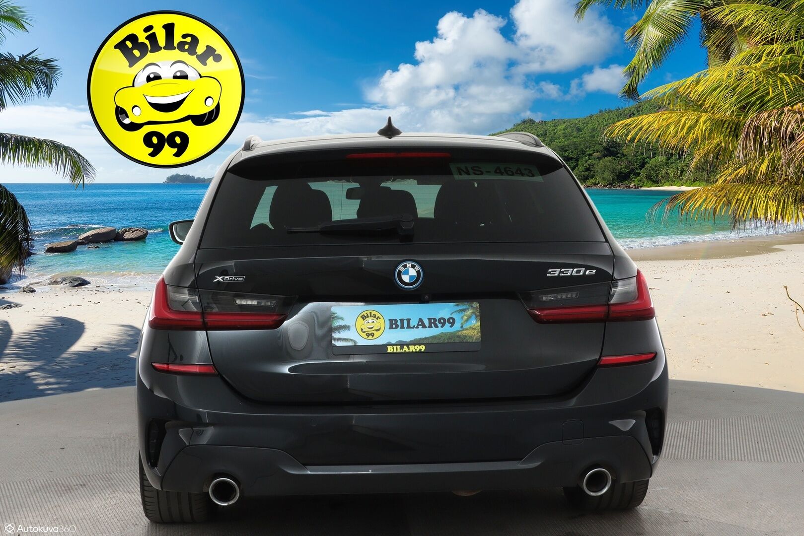 BMW 330 2022 G21 Touring 330e xDrive M-Sport **Adapt.vakkari / P.kamera / Apple/Android / Koukku / Kaistavahti / Sporttipenkit** - 3,99 % KORKOTARJOUS TÄHÄN AUTOON - Akku kuntotarkastettu!