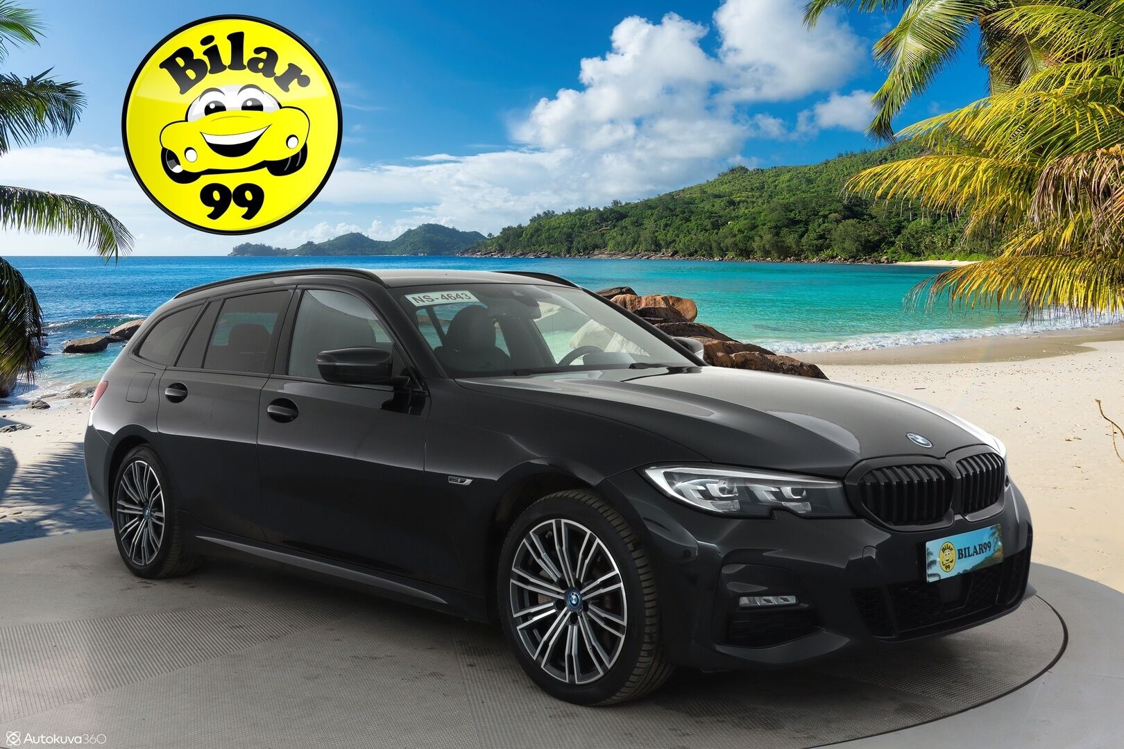 BMW 330 2022 G21 Touring 330e xDrive M-Sport **Adapt.vakkari / P.kamera / Apple/Android / Koukku / Kaistavahti / Sporttipenkit** - 3,99 % KORKOTARJOUS TÄHÄN AUTOON - Akku kuntotarkastettu!
