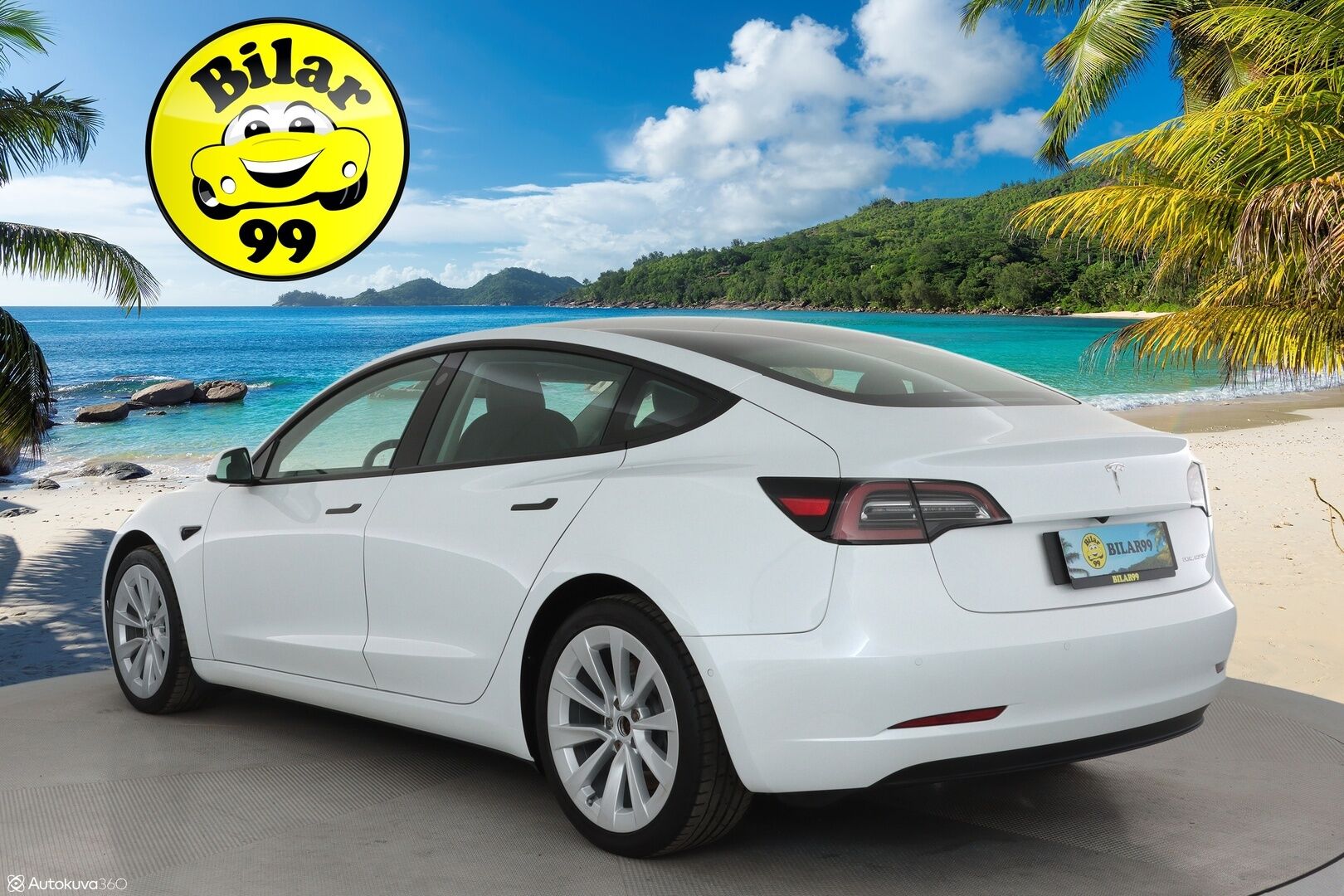 TESLA MODEL 3 2021 Long Range Dual Motor **Lämpöpumppu / Matrix LED / Autopilot / Premium Audio / Lasikatto / P.kamera**
