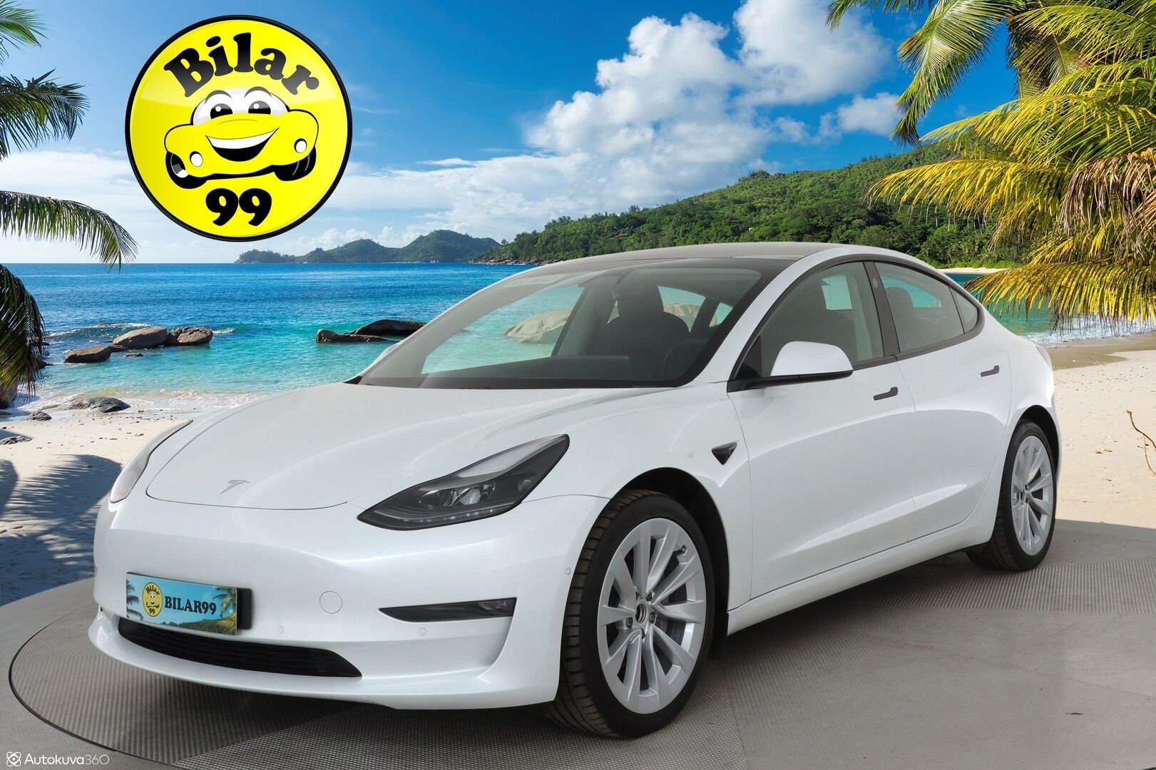 TESLA MODEL 3 2021 Long Range Dual Motor **Lämpöpumppu / Matrix LED / Autopilot / Premium Audio / Lasikatto / P.kamera**