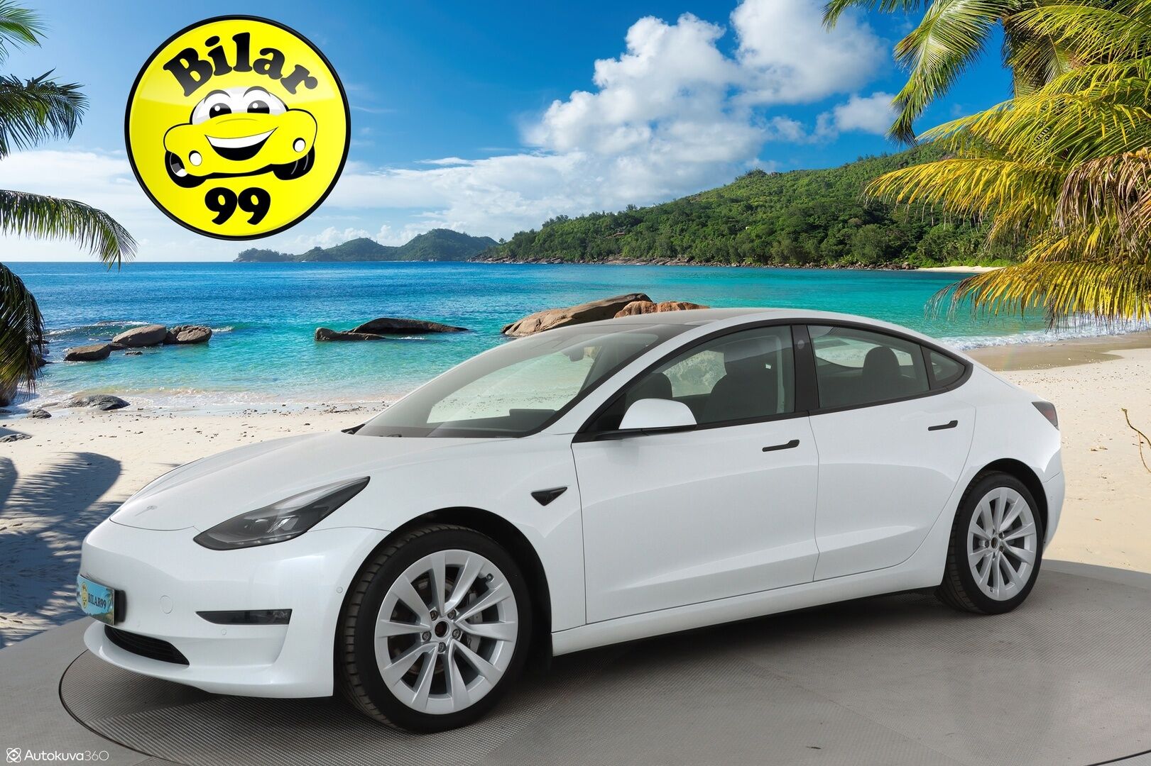 TESLA MODEL 3 2021 Long Range Dual Motor **Lämpöpumppu / Matrix LED / Autopilot / Premium Audio / Lasikatto / P.kamera**