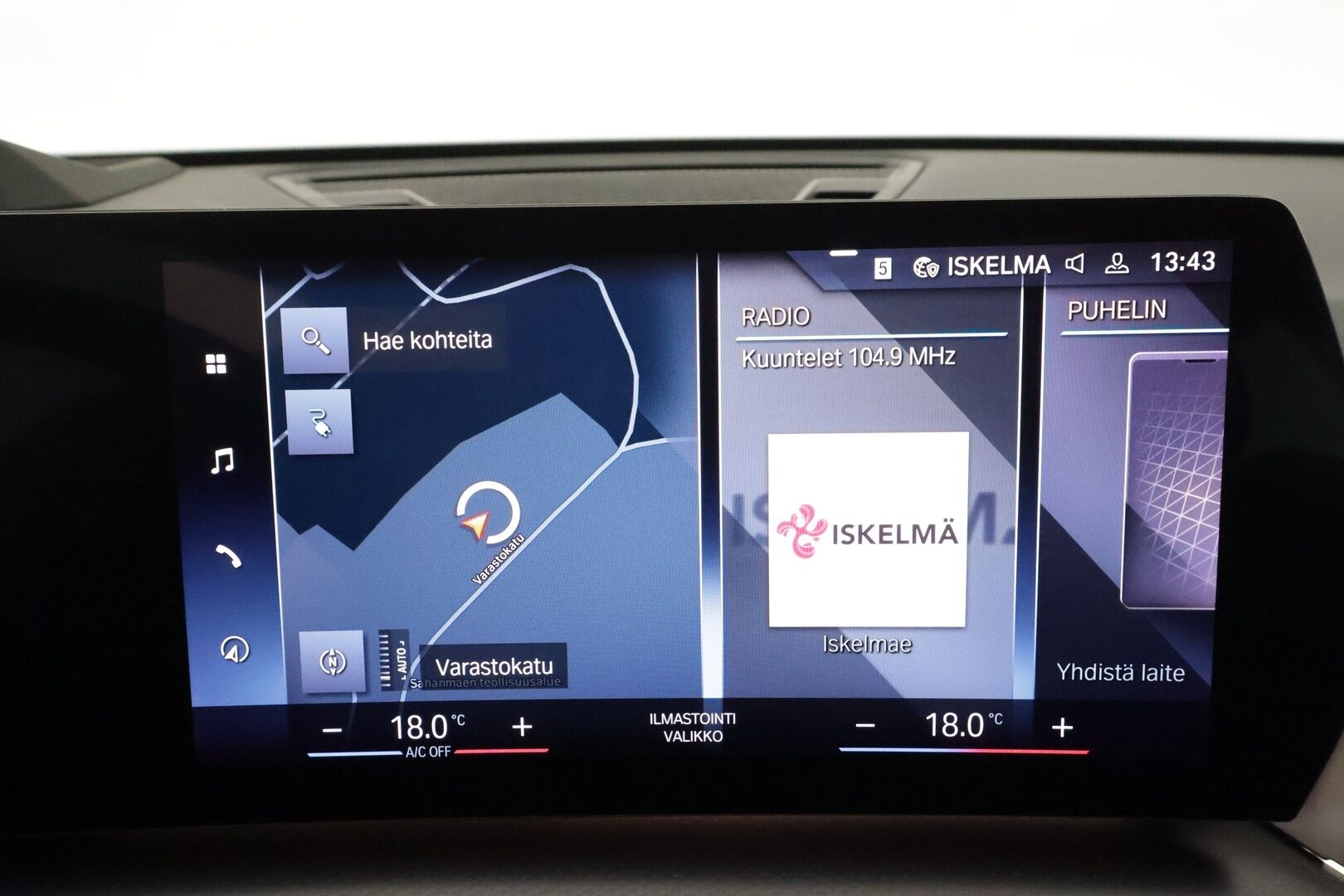 BMW IX1 2023 U11 30 xDrive M-Sport **H&K / Panorama / HUD / Adapt.vakkari / 360 Kamera / ComfortAccess / Koukku** - 3,99 % KORKOTARJOUS TÄHÄN AUTOON - Huippuvarusteet! / Hierovat penkit / Apple&Android / Nahkasisusta / Adapt. LED / Kaistavahti