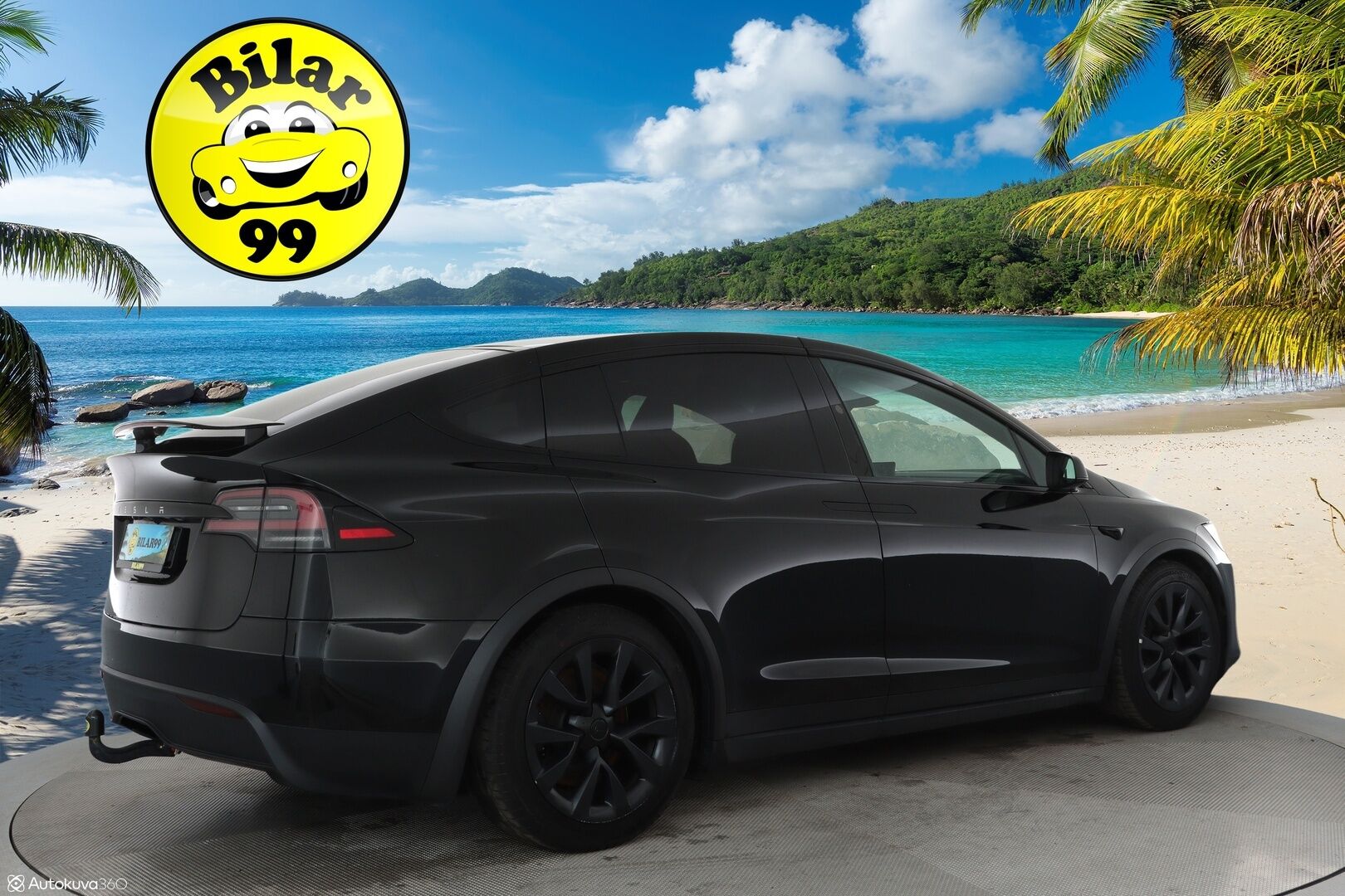 TESLA MODEL X 2023 Long Range AWD ** Lämpöpumppu / Koukku / Lasikatto / Adapt.Vakkari / Muistipenkki / P.Kamera / LED-valot / Navi ** - 2,99 % KORKOTARJOUS TÄHÄN AUTOON - 2x Latauskaapelit / Kahdet Renkaat