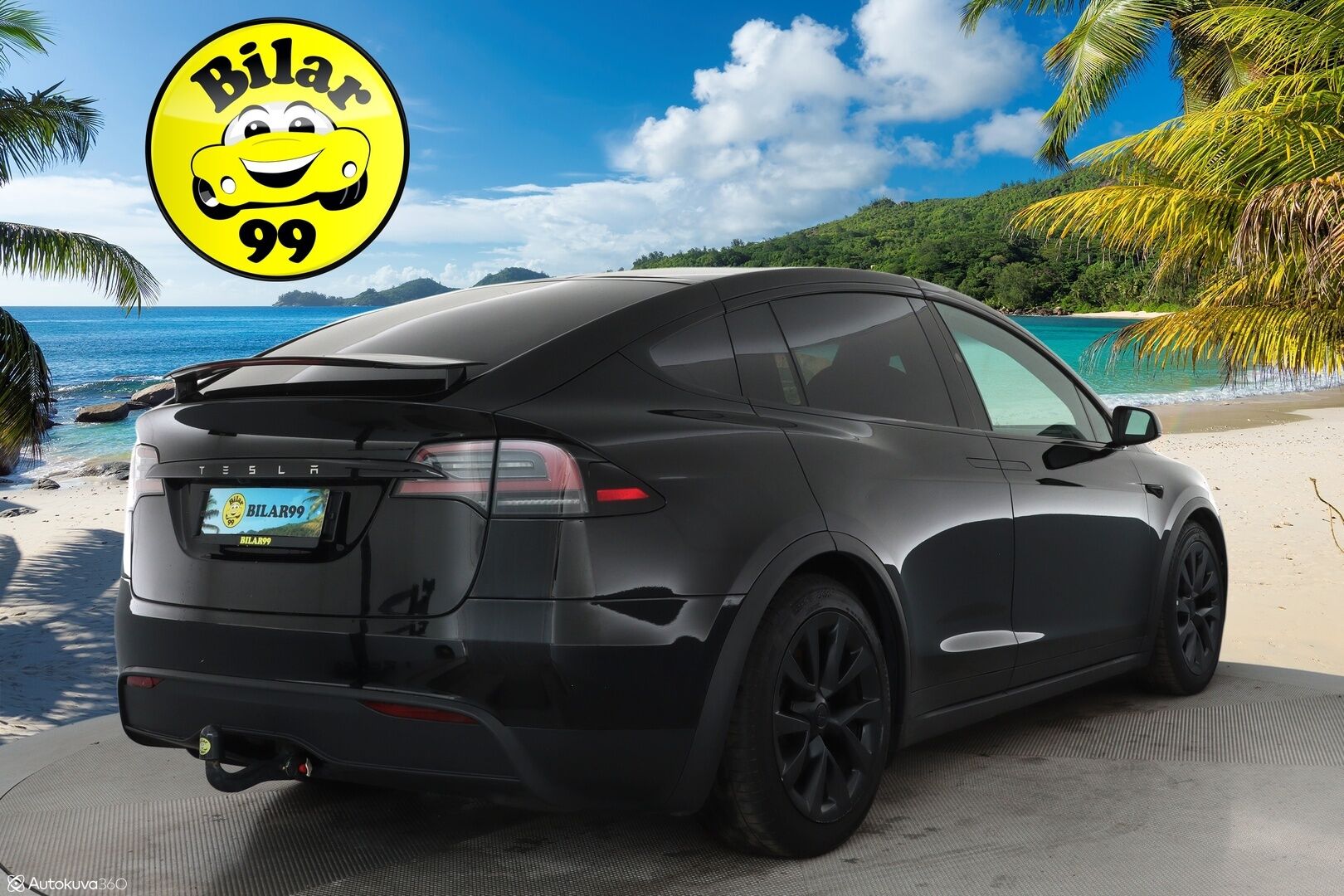 TESLA MODEL X 2023 Long Range AWD ** Lämpöpumppu / Koukku / Lasikatto / Adapt.Vakkari / Muistipenkki / P.Kamera / LED-valot / Navi ** - 2,99 % KORKOTARJOUS TÄHÄN AUTOON - 2x Latauskaapelit / Kahdet Renkaat