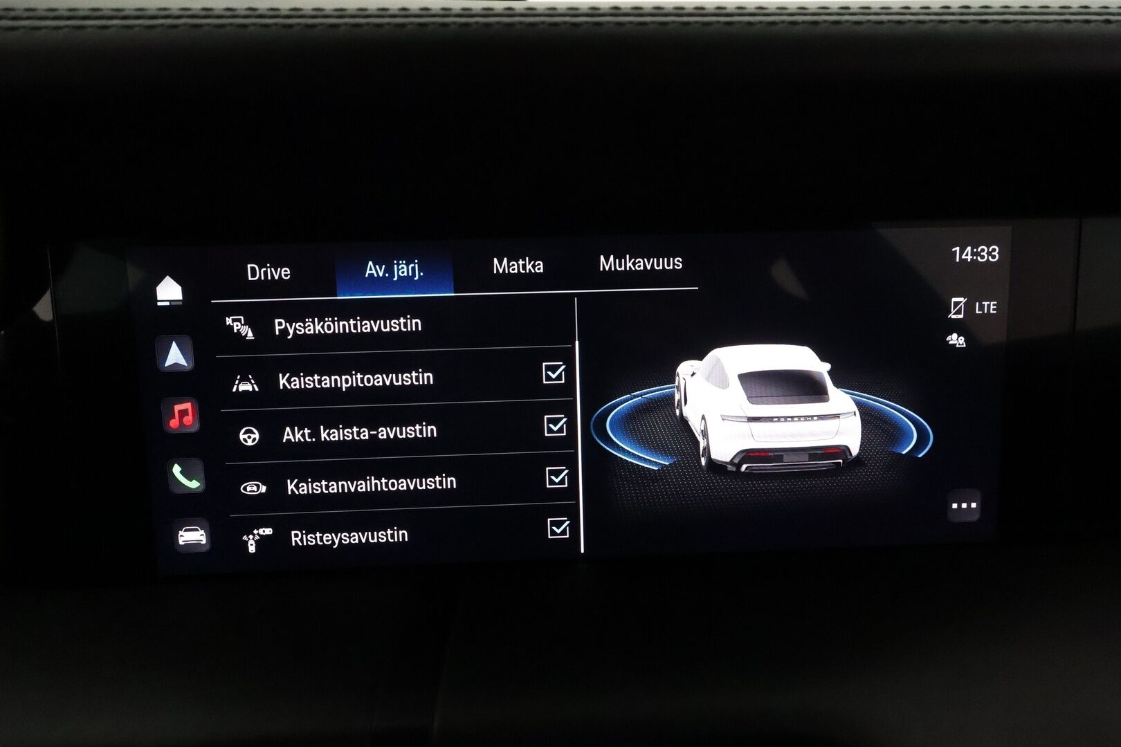 PORSCHE TAYCAN 2021 Turbo 680HV ** Sport Design / Sport Chrono / 18-suunt. ist. / Matrix PDLS+ / PSCB / InnoDrive / Bose / 360-kam. ** - 2,99 % KORKOTARJOUS TÄHÄN AUTOON - Akku kuntotarkastettu / Huippuvarusteet! / Upea kokonaisuus / Alcantara-katto
