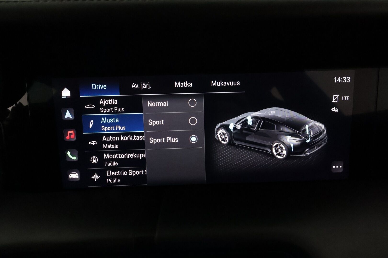 PORSCHE TAYCAN 2021 Turbo 680HV ** Sport Design / Sport Chrono / 18-suunt. ist. / Matrix PDLS+ / PSCB / InnoDrive / Bose / 360-kam. ** - 2,99 % KORKOTARJOUS TÄHÄN AUTOON - Akku kuntotarkastettu / Huippuvarusteet! / Upea kokonaisuus / Alcantara-katto