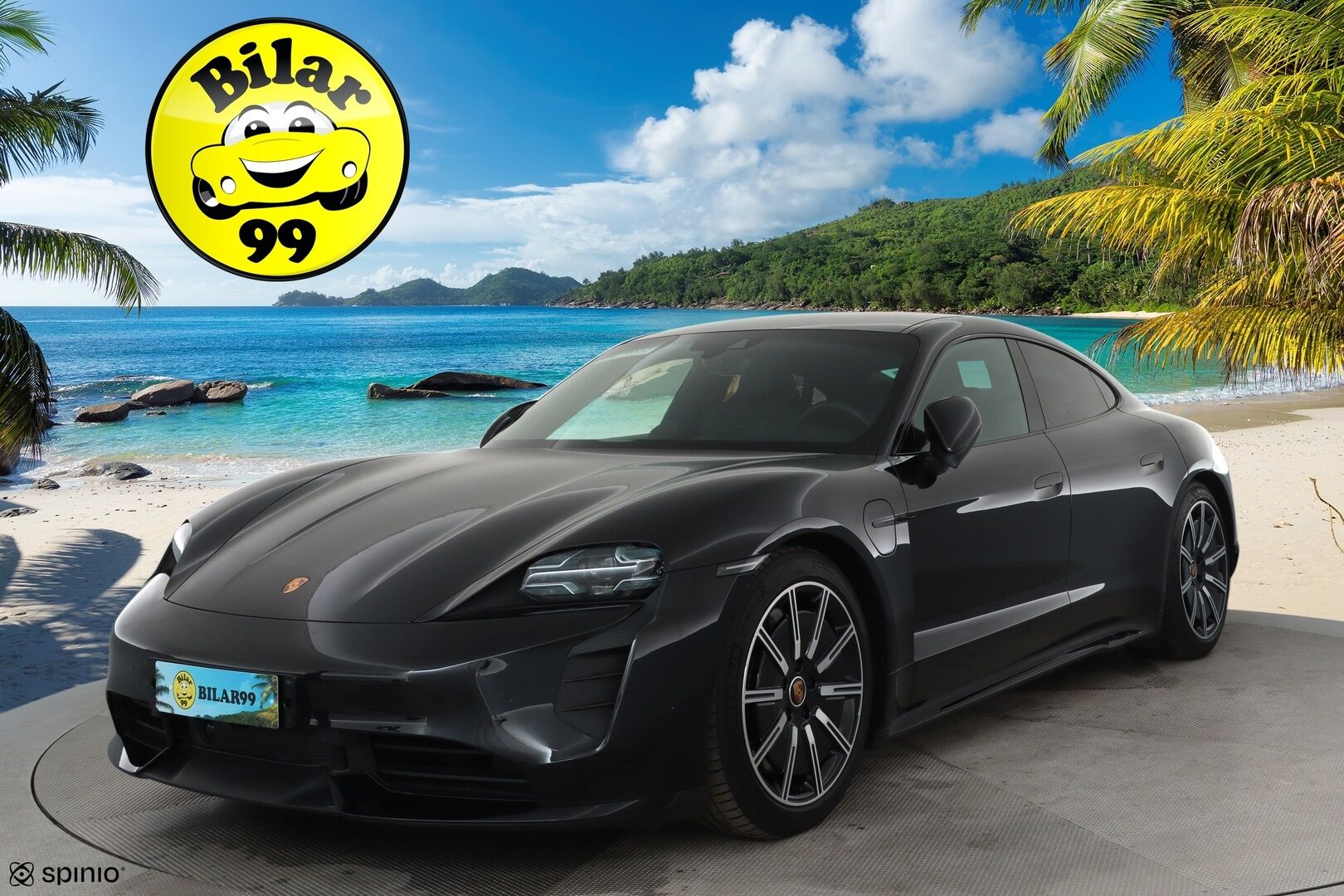 PORSCHE TAYCAN 2021 Turbo 680HV ** Sport Design / Sport Chrono / 18-suunt. ist. / Matrix PDLS+ / PSCB / InnoDrive / Bose / 360-kam. ** - 2,99 % KORKOTARJOUS TÄHÄN AUTOON - Akku kuntotarkastettu / Huippuvarusteet! / Upea kokonaisuus / Alcantara-katto