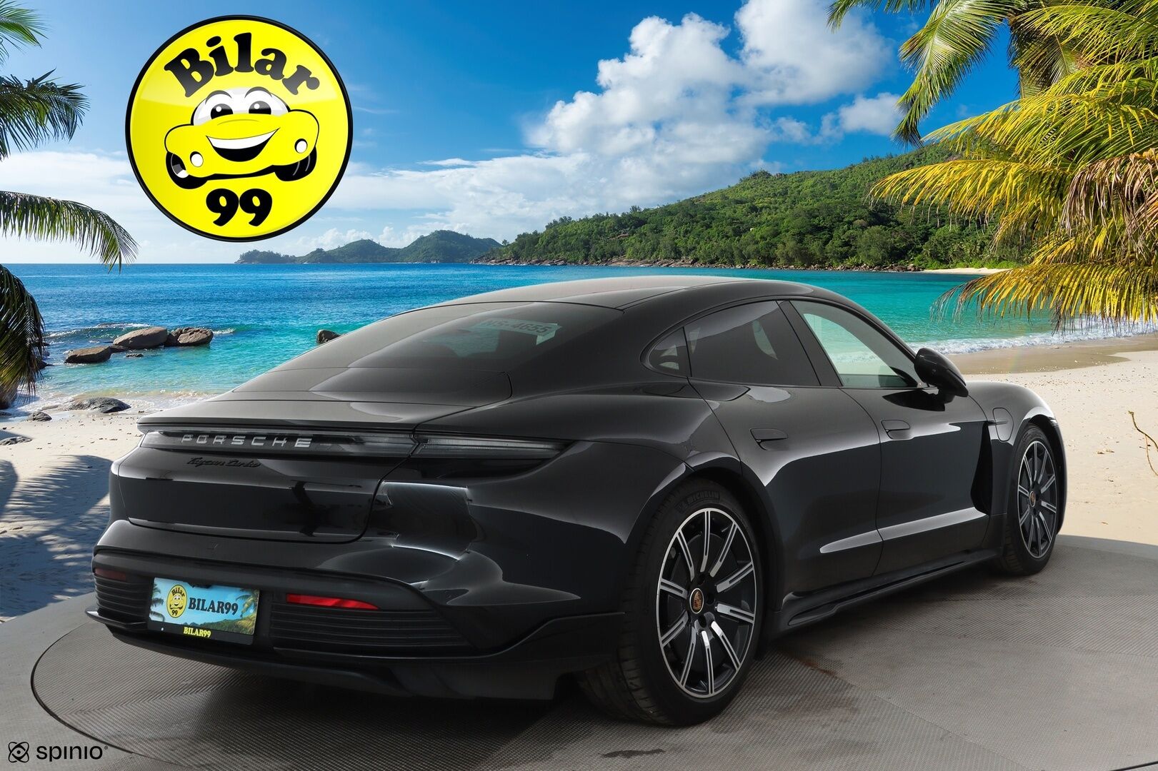 PORSCHE TAYCAN 2021 Turbo 680HV ** Sport Design / Sport Chrono / 18-suunt. ist. / Matrix PDLS+ / PSCB / InnoDrive / Bose / 360-kam. ** - 2,99 % KORKOTARJOUS TÄHÄN AUTOON - Akku kuntotarkastettu / Huippuvarusteet! / Upea kokonaisuus / Alcantara-katto
