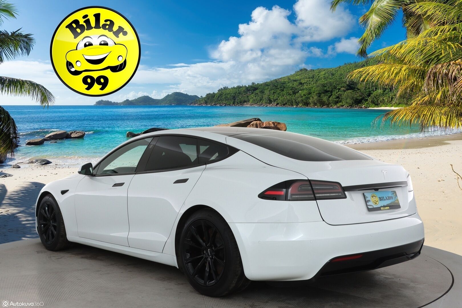 TESLA MODEL S 2023 Long Range ** Lasikatto / Lämpöpumppu / Adapt.Vakkari / Matrix-LED / P.Kamera / Ilmastoitu Muistipenkki / Navi ** - 2,99 % KORKOTARJOUS TÄHÄN AUTOON - 2x Latauskaapelit / Kahdet Renkaat