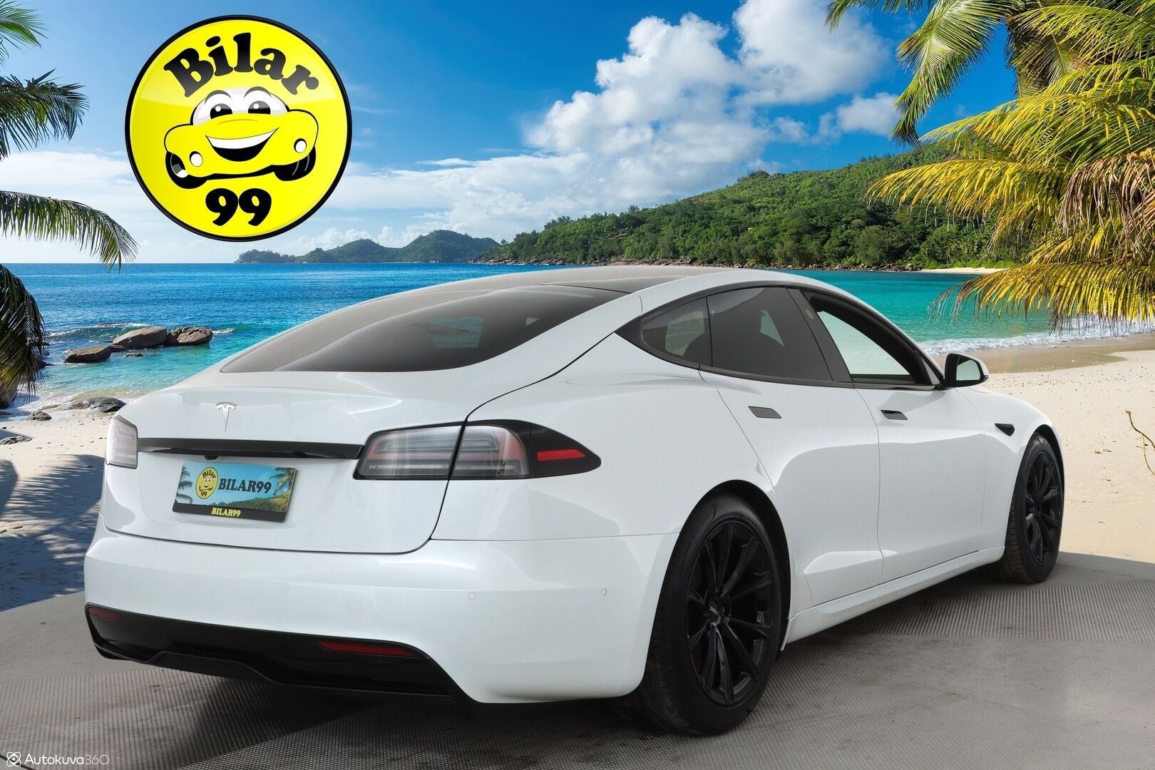 TESLA MODEL S 2023 Long Range ** Lasikatto / Lämpöpumppu / Adapt.Vakkari / Matrix-LED / P.Kamera / Ilmastoitu Muistipenkki / Navi ** - 2,99 % KORKOTARJOUS TÄHÄN AUTOON - 2x Latauskaapelit / Kahdet Renkaat