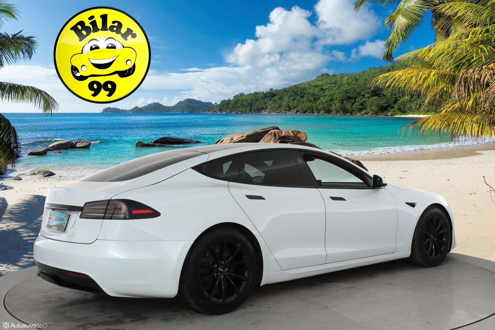 TESLA MODEL S 2023 Long Range ** Lasikatto / Lämpöpumppu / Adapt.Vakkari / Matrix-LED / P.Kamera / Ilmastoitu Muistipenkki / Navi ** - 2,99 % KORKOTARJOUS TÄHÄN AUTOON - 2x Latauskaapelit / Kahdet Renkaat