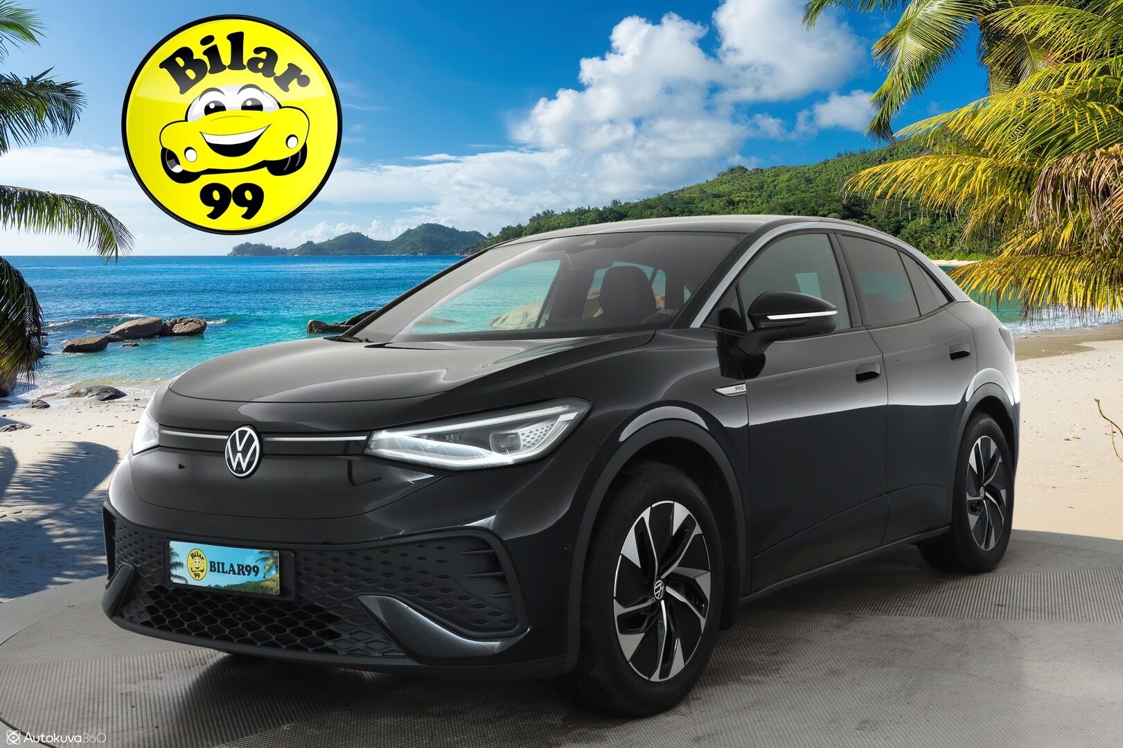 VOLKSWAGEN ID.5 2023 150kW Pro Performance ** Lämpöpumppu / 360° / Matrix-LED / Adapt.Vakkari / Hierovat Sporttipenkit Muistilla / Navi ** - 3,99 % KORKOTARJOUS TÄHÄN AUTOON - Kahdet Renkaat / Akku Kuntotarkistettu!