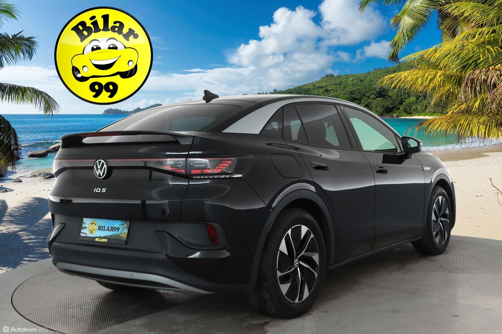 VOLKSWAGEN ID.5 2023 150kW Pro Performance ** Lämpöpumppu / 360° / Matrix-LED / Adapt.Vakkari / Hierovat Sporttipenkit Muistilla / Navi ** - 3,99 % KORKOTARJOUS TÄHÄN AUTOON - Kahdet Renkaat / Akku Kuntotarkistettu!