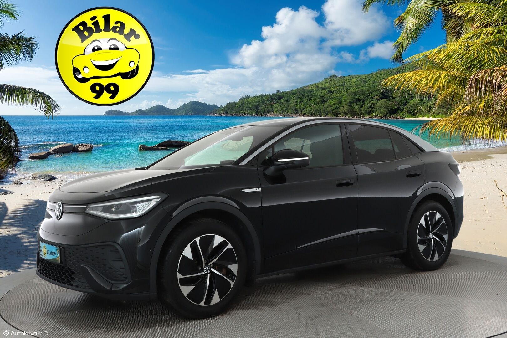 VOLKSWAGEN ID.5 2023 150kW Pro Performance ** Lämpöpumppu / 360° / Matrix-LED / Adapt.Vakkari / Hierovat Sporttipenkit Muistilla / Navi ** - 3,99 % KORKOTARJOUS TÄHÄN AUTOON - Kahdet Renkaat / Akku Kuntotarkistettu!