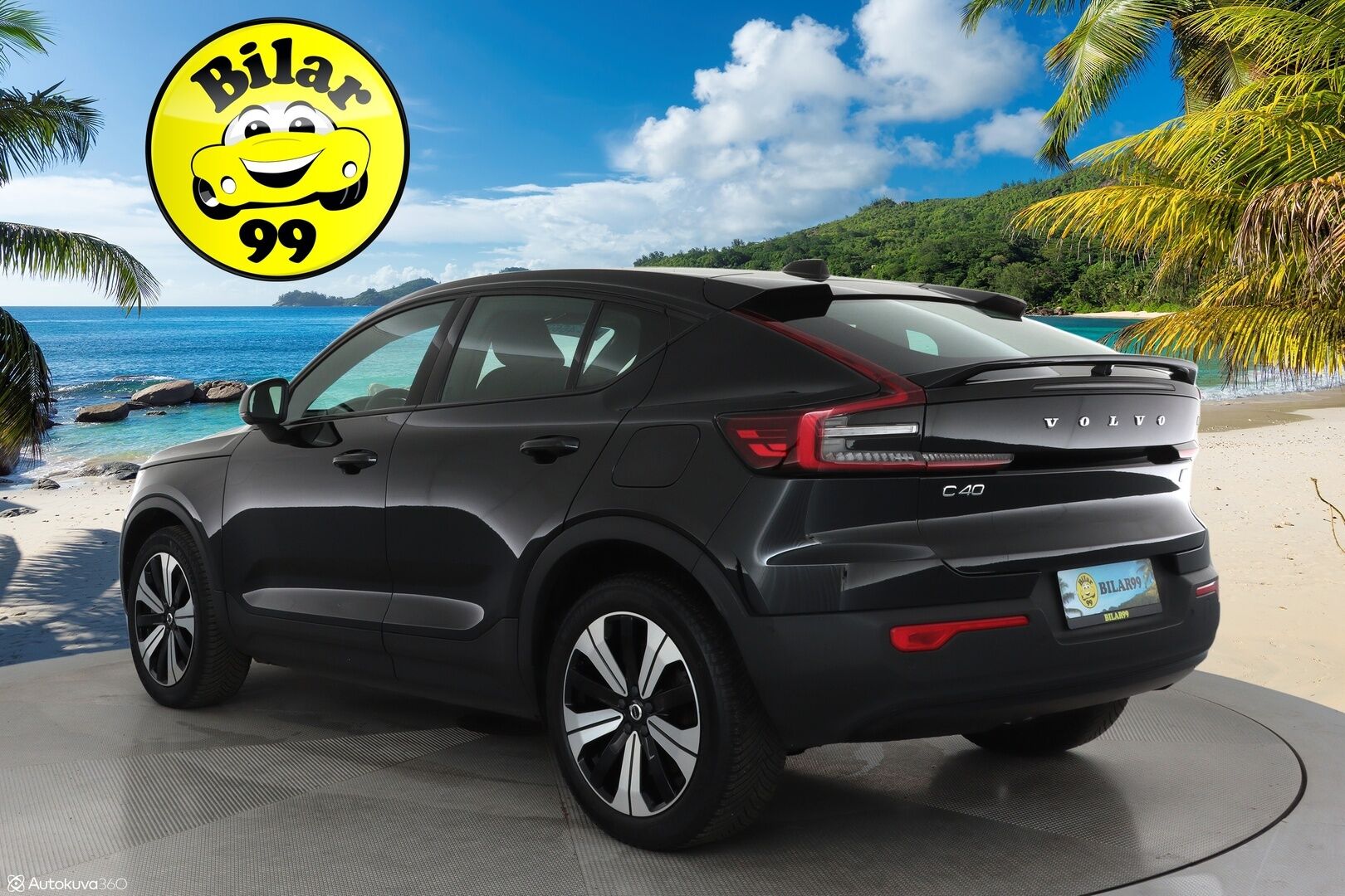 Volvo C40 2022 Recharge Twin ** 360° / Lämpöpumppu / Adapt.Vakkari / Pixel-LED / Harman/Kardon / Sporttipenkki Muistilla / Navi ** - 3,99 % KORKOTARJOUS TÄHÄN AUTOON - Akku kuntotarkatettu
