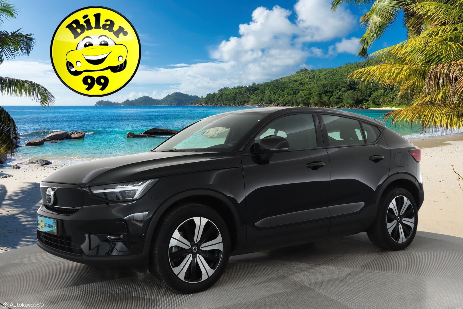 Volvo C40 2022 Recharge Twin ** 360° / Lämpöpumppu / Adapt.Vakkari / Pixel-LED / Harman/Kardon / Sporttipenkki Muistilla / Navi ** - 3,99 % KORKOTARJOUS TÄHÄN AUTOON - Akku kuntotarkatettu