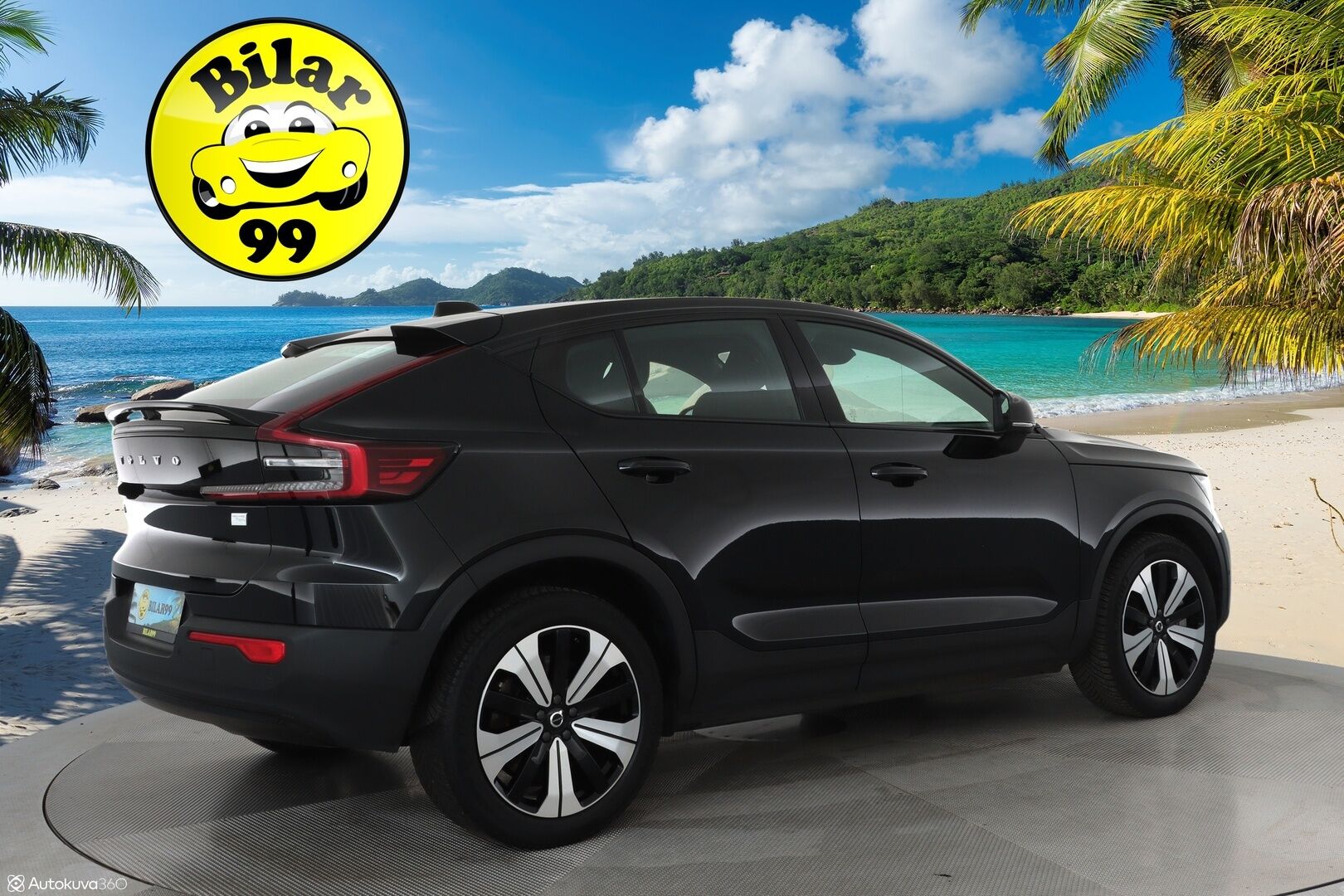 Volvo C40 2022 Recharge Twin ** 360° / Lämpöpumppu / Adapt.Vakkari / Pixel-LED / Harman/Kardon / Sporttipenkki Muistilla / Navi ** - 3,99 % KORKOTARJOUS TÄHÄN AUTOON - Akku kuntotarkatettu