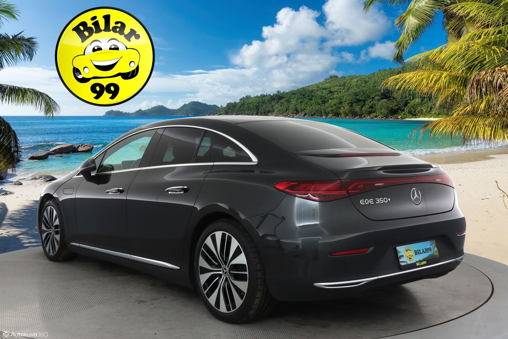 MERCEDES-BENZ EQE 2022 350+ Avantgarde *360° / Koukku / ACC / Digital Light / Burmester / Muistipenkit / Navi / Kaistavahti* - 3,99 % KORKOTARJOUS TÄHÄN AUTOON - Merkkihuollettu / Viimeisin huolto 69tkm / Kahdet MB alumiinivanteet / Supervarusteet