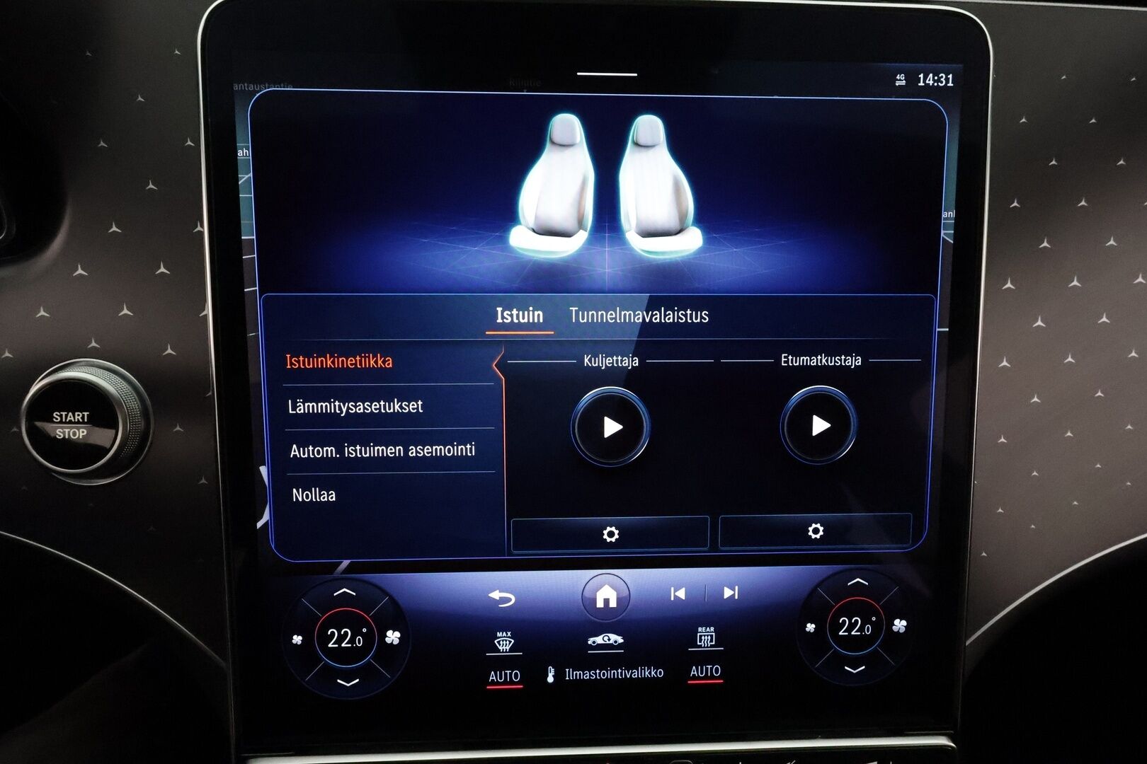 MERCEDES-BENZ EQE 2022 350+ Avantgarde *360° / Koukku / ACC / Digital Light / Burmester / Muistipenkit / Navi / Kaistavahti* - 3,99 % KORKOTARJOUS TÄHÄN AUTOON - Merkkihuollettu / Viimeisin huolto 69tkm / Kahdet MB alumiinivanteet / Supervarusteet