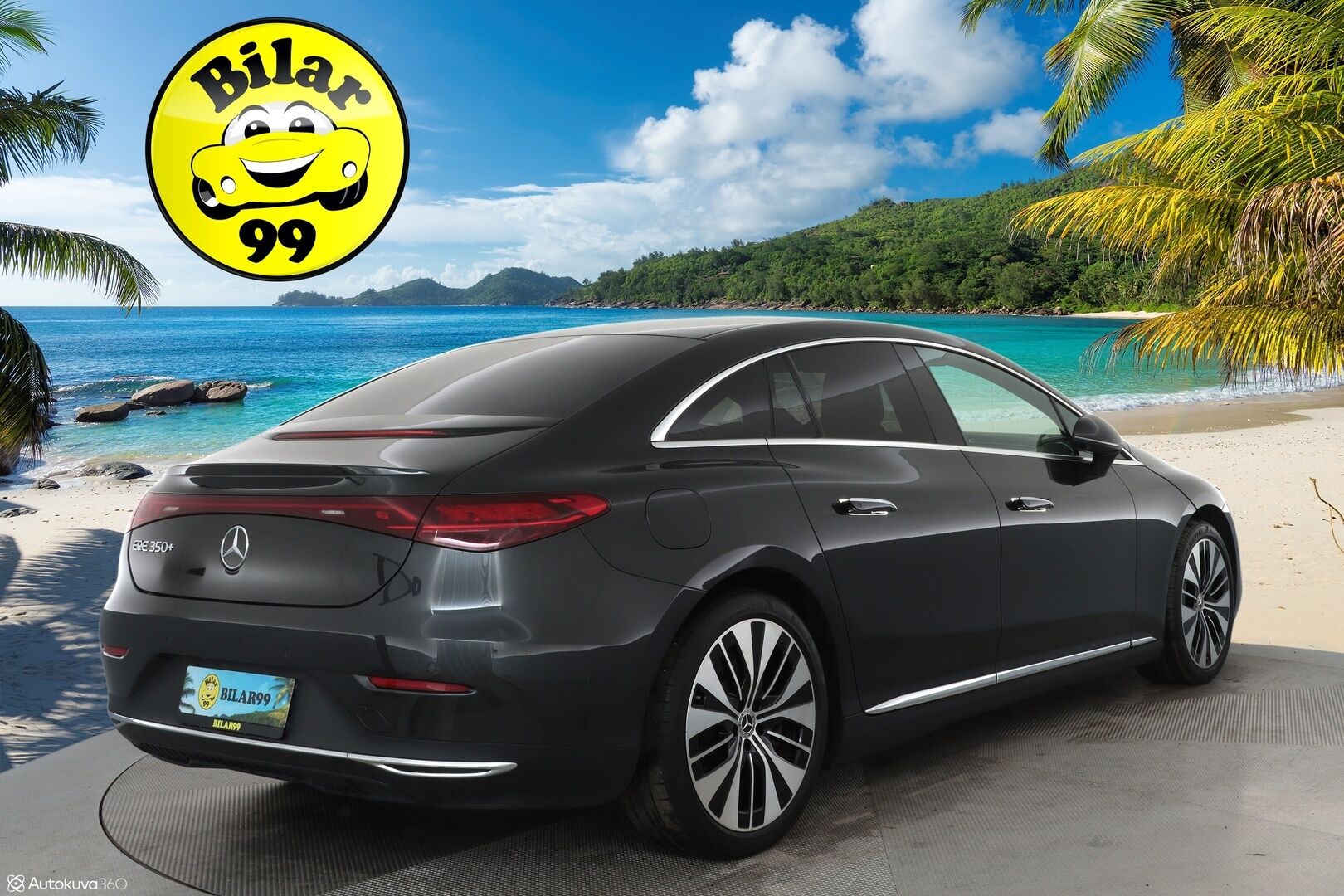 MERCEDES-BENZ EQE 2022 350+ Avantgarde *360° / Koukku / ACC / Digital Light / Burmester / Muistipenkit / Navi / Kaistavahti* - 3,99 % KORKOTARJOUS TÄHÄN AUTOON - Merkkihuollettu / Viimeisin huolto 69tkm / Kahdet MB alumiinivanteet / Supervarusteet