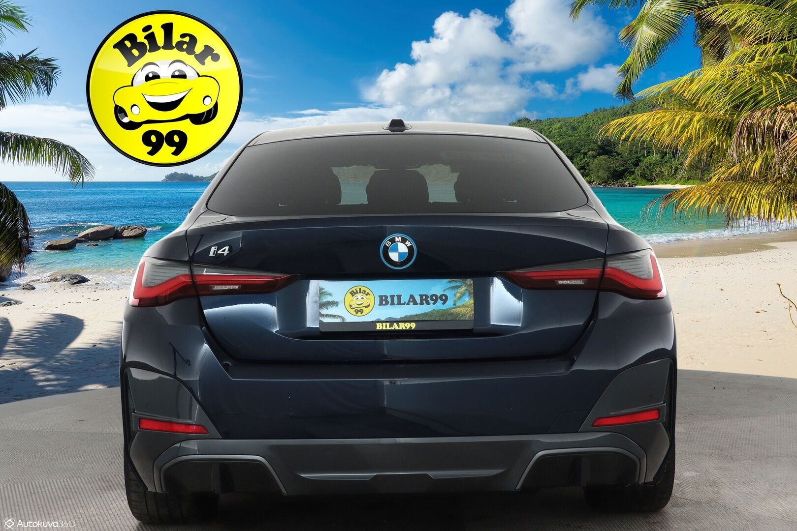 BMW I4 2023 Gran Coupe 40 eDrive M-Sport ** HUD / 360° Kamera / Adapt.Vakkari / Laser-LED / HiFi / Sporttipenkki Muistilla ** - 3,99 % KORKOTARJOUS TÄHÄN AUTOON - Akku kuntotarkastettu / 2x Latauskaapelit / Kahdet Renkaat / 