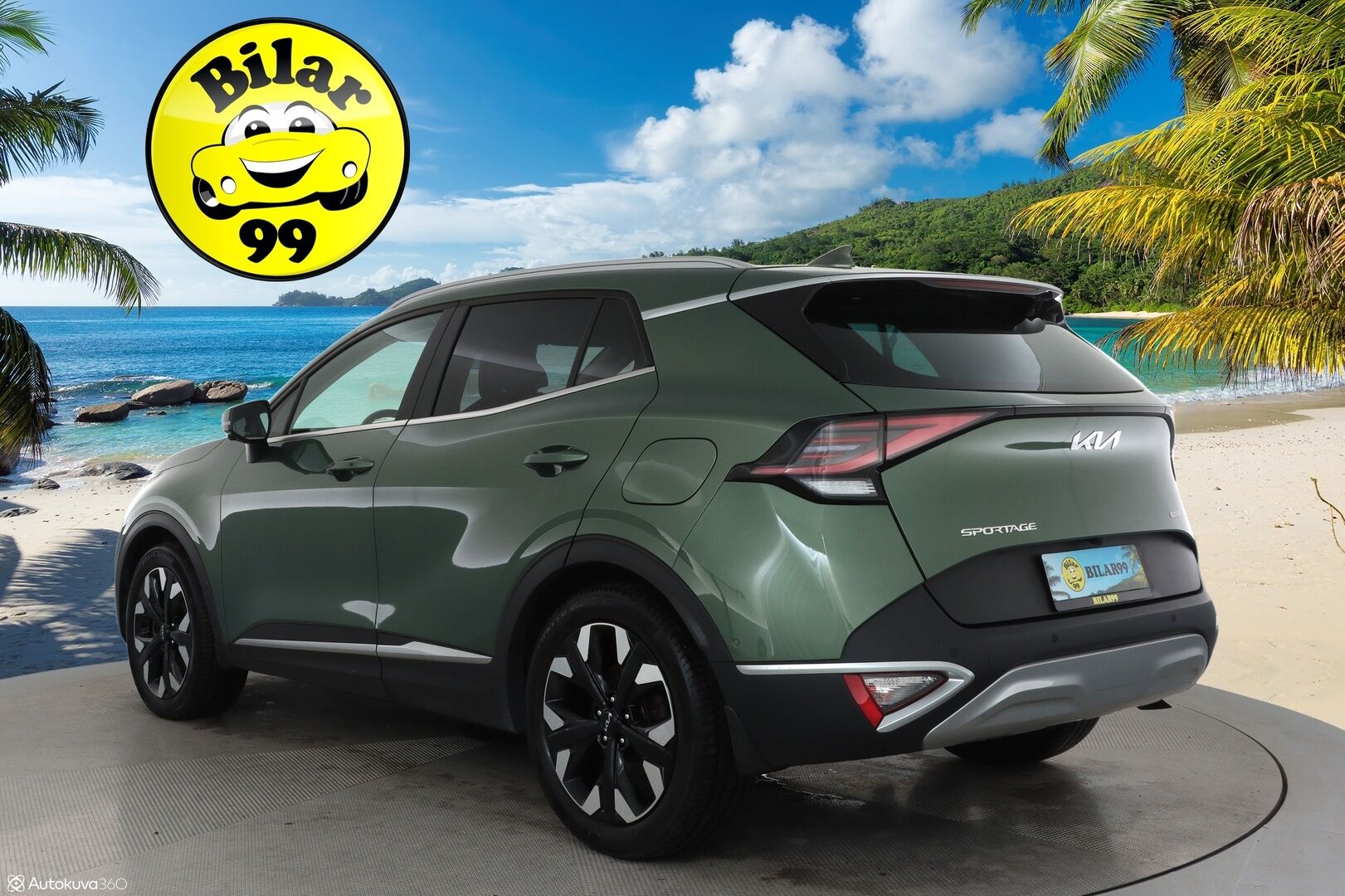 KIA SPORTAGE 2022 1,6 T-GDI AWD Plug-in Hybrid EX AT 265hv **360.kamera / Adapt.vakkari / Koukku / Sähköpenkit / KeylessGo** - Irroitettava vetokoukku / Peruutuskamera 360 / Navi / Osanahkaverhoilu *