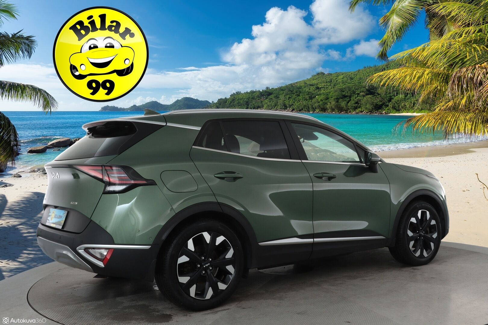 KIA SPORTAGE 2022 1,6 T-GDI AWD Plug-in Hybrid EX AT 265hv **360.kamera / Adapt.vakkari / Koukku / Sähköpenkit / KeylessGo** - Irroitettava vetokoukku / Peruutuskamera 360 / Navi / Osanahkaverhoilu *