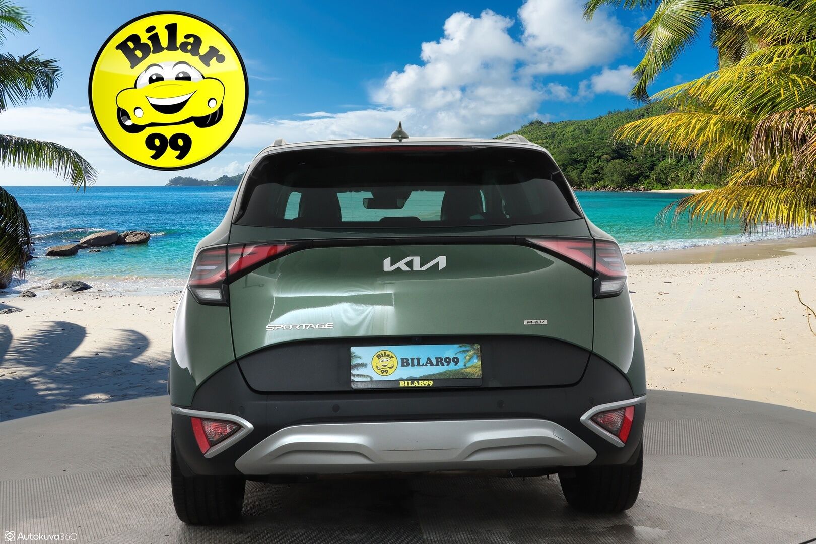 KIA SPORTAGE 2022 1,6 T-GDI AWD Plug-in Hybrid EX AT 265hv **360.kamera / Adapt.vakkari / Koukku / Sähköpenkit / KeylessGo** - Irroitettava vetokoukku / Peruutuskamera 360 / Navi / Osanahkaverhoilu *