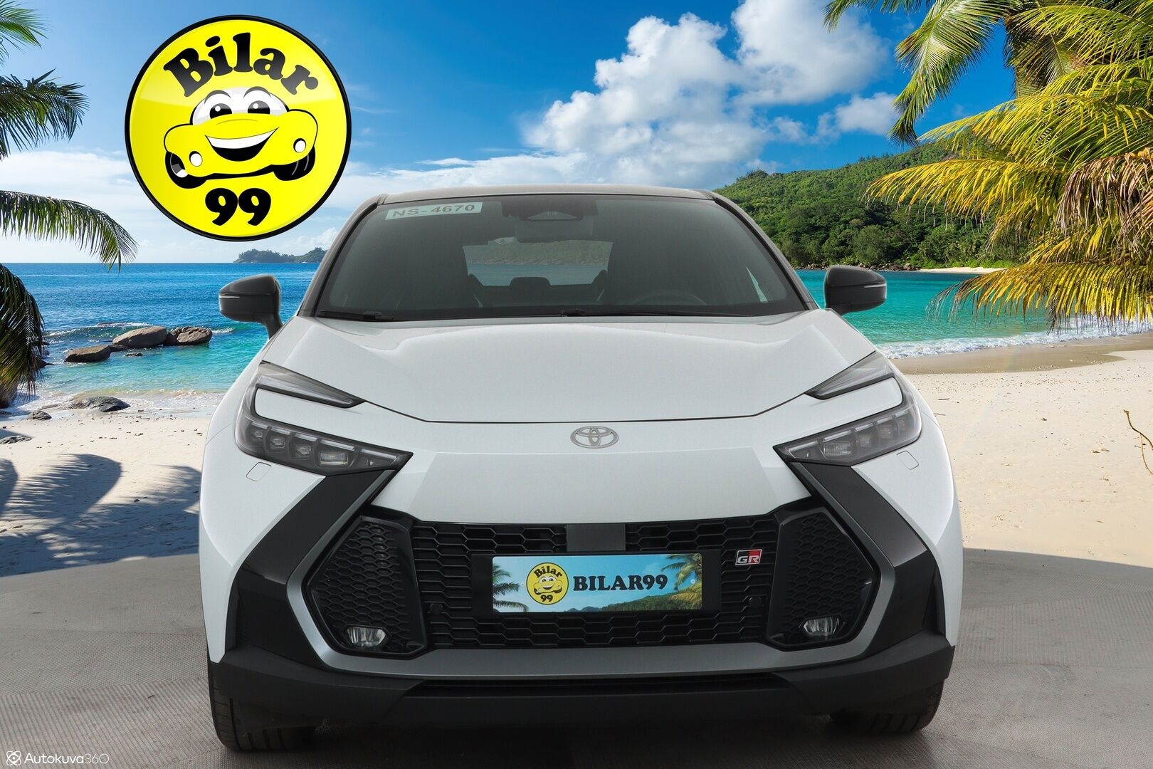 TOYOTA C-HR 2024 2,0 Hybrid AWD-i GR SPORT **HUD / JBL / Adapt.vakkari / P.kamera / Muistipenkki / Sporttipenkit / Navi / KeylessGo** - 3,99 % KORKOTARJOUS TÄHÄN AUTOON - * Uusikorinen C-HR kovilla varusteilla! / Kahdet renkaat vanteilla! *