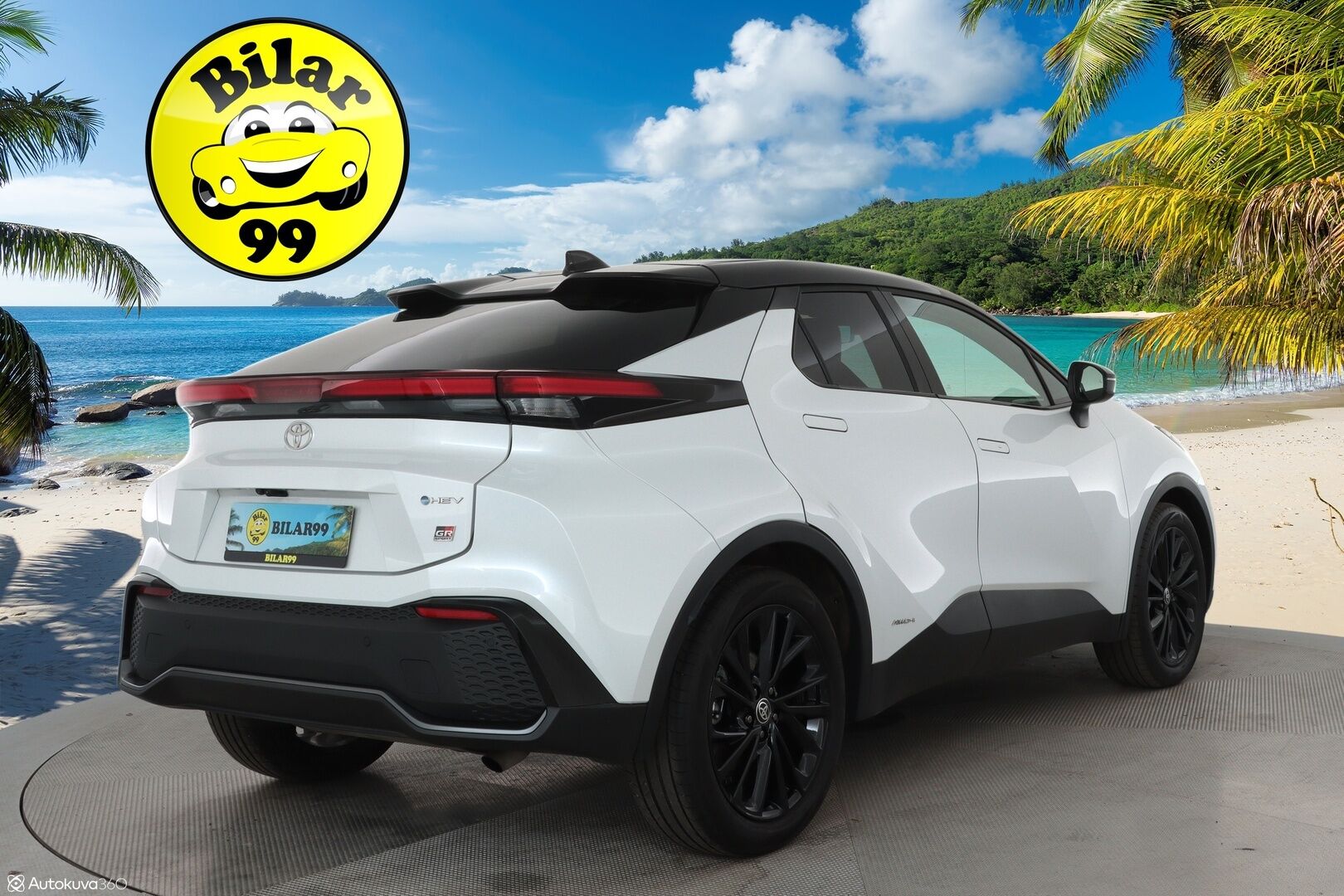 TOYOTA C-HR 2024 2,0 Hybrid AWD-i GR SPORT **HUD / JBL / Adapt.vakkari / P.kamera / Muistipenkki / Sporttipenkit / Navi / KeylessGo** - 3,99 % KORKOTARJOUS TÄHÄN AUTOON - * Uusikorinen C-HR kovilla varusteilla! / Kahdet renkaat vanteilla! *