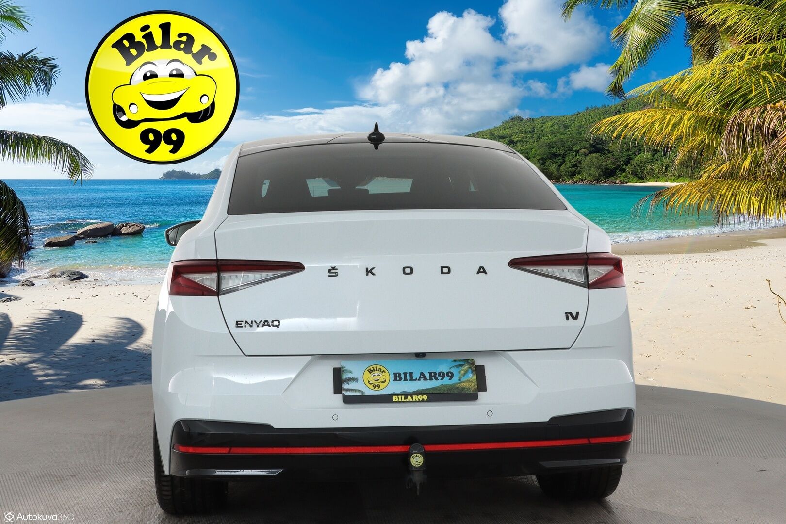 SKODA ENYAQ 2023 Coupe 80x 4X4 RS iV *Lämpöpumppu / Koukku / Lasikatto / Matrix-LED / ACC / Muistipenkki / Kamera* - 3,99 % KORKOTARJOUS TÄHÄN AUTOON - Kahdet Vanteet / Soh 94% / ALV
