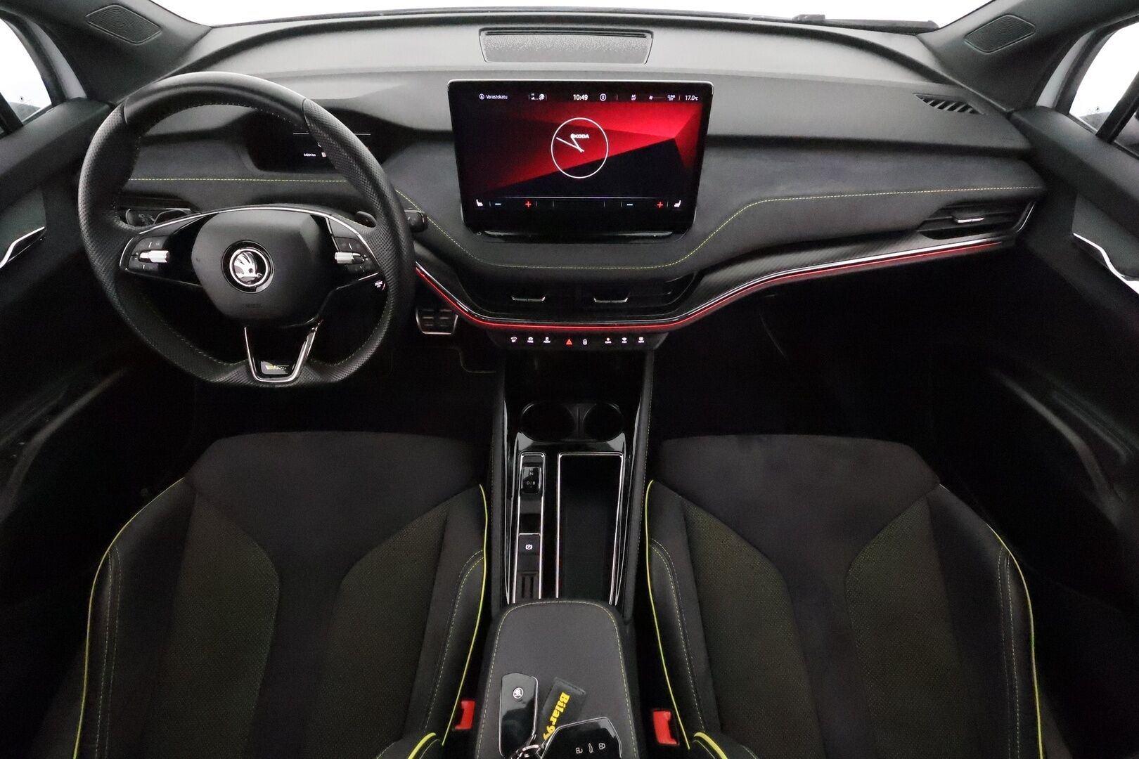 SKODA ENYAQ 2023 Coupe 80x 4X4 RS iV *Lämpöpumppu / Koukku / Lasikatto / Matrix-LED / ACC / Muistipenkki / Kamera* - 3,99 % KORKOTARJOUS TÄHÄN AUTOON - Kahdet Vanteet / Soh 94% / ALV