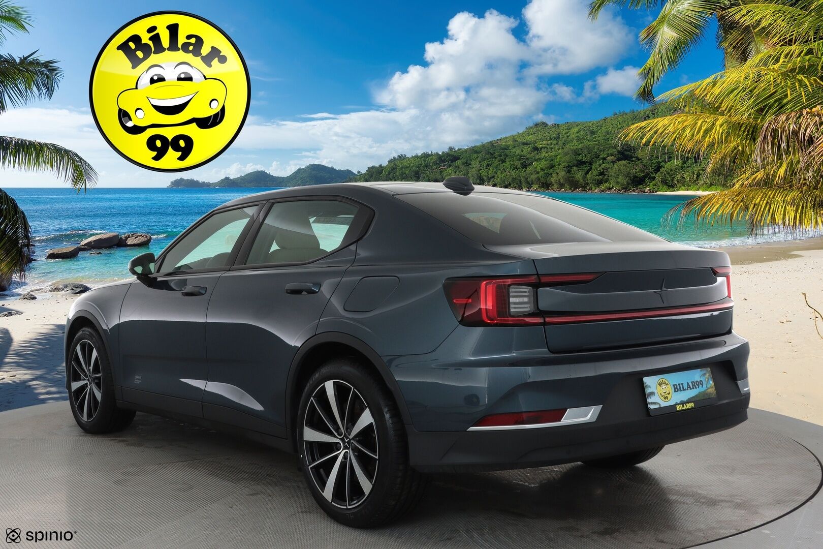 POLESTAR 2 2022 Long Range AWD 78 kWh **Lämpöpumppu / Koukku / Lasikatto / 360° / Adapt.Vakkari / Ilmastoitu Sporttipenkki Muistilla** - 3,99 % KORKOTARJOUS TÄHÄN AUTOON - Akku kuntotarkastettu / 2x Latauskaapelit 