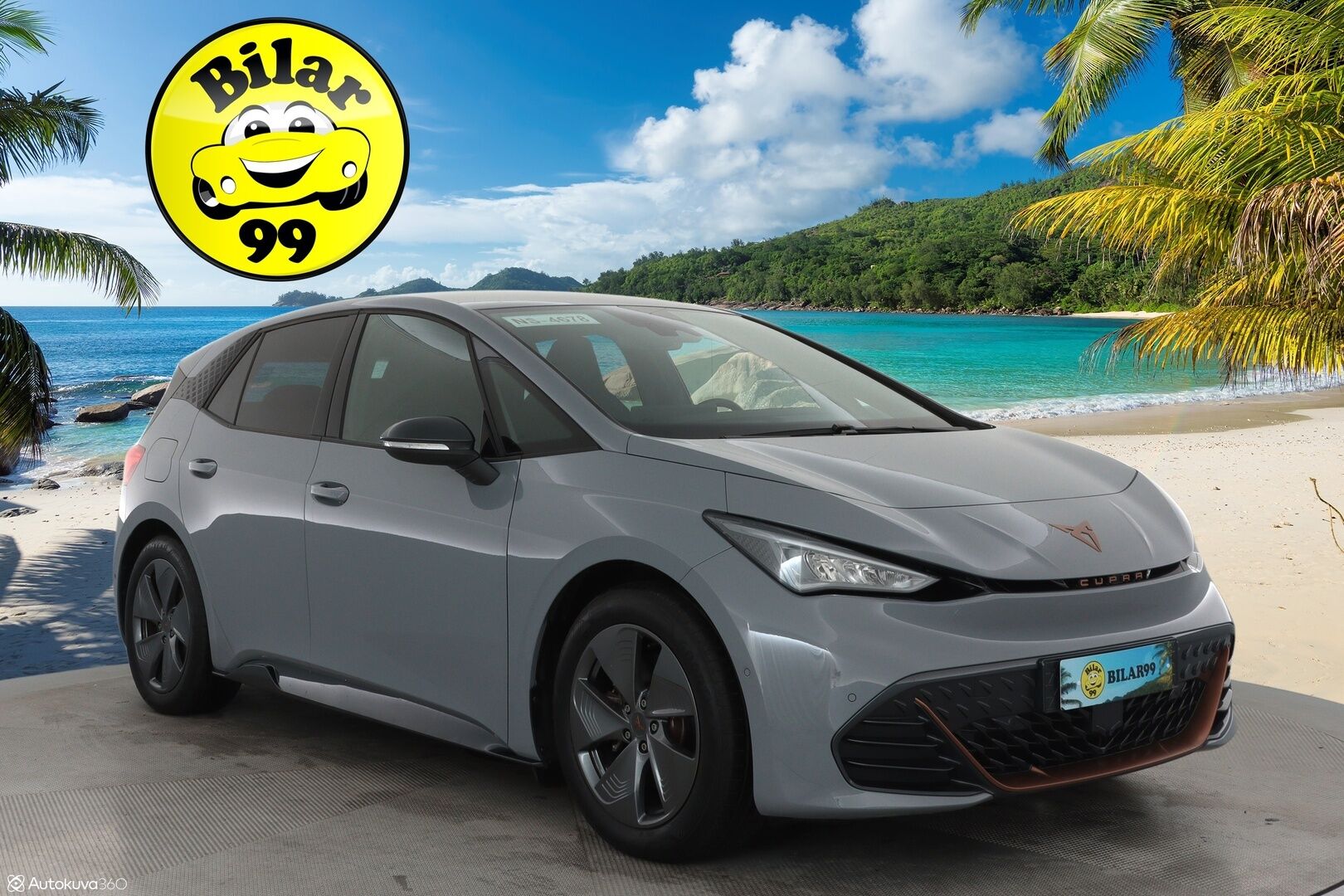 CUPRA BORN 2022 150 kW ** Lämpöpumppu / Adapt.Vakkari / P.Kamera / LED-valot / Navi / Kaistavahti / KeylessGO ** - Akku kuntotarkastettu / Kahdet Renkaat