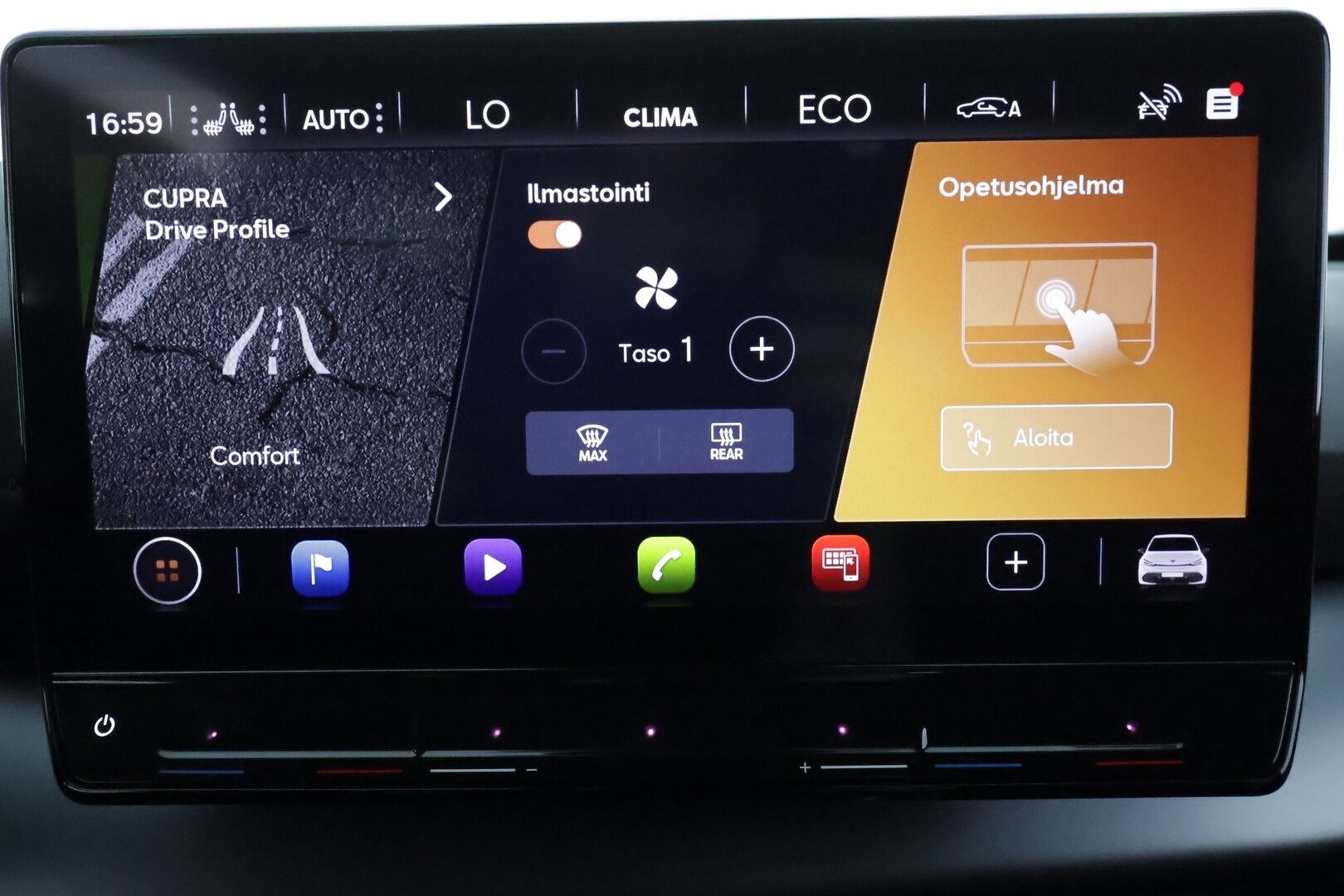CUPRA BORN 2022 150 kW ** Lämpöpumppu / Adapt.Vakkari / P.Kamera / LED-valot / Navi / Kaistavahti / KeylessGO ** - Akku kuntotarkastettu / Kahdet Renkaat