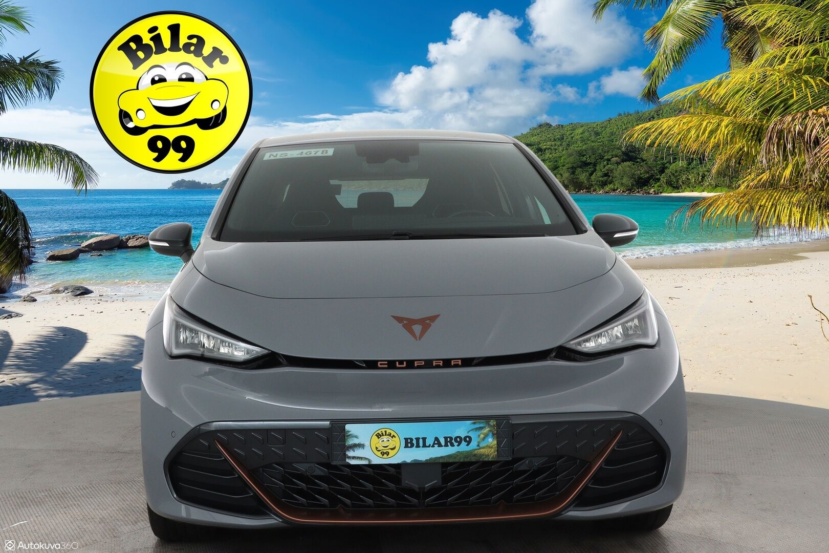 CUPRA BORN 2022 150 kW ** Lämpöpumppu / Adapt.Vakkari / P.Kamera / LED-valot / Navi / Kaistavahti / KeylessGO ** - Akku kuntotarkastettu / Kahdet Renkaat