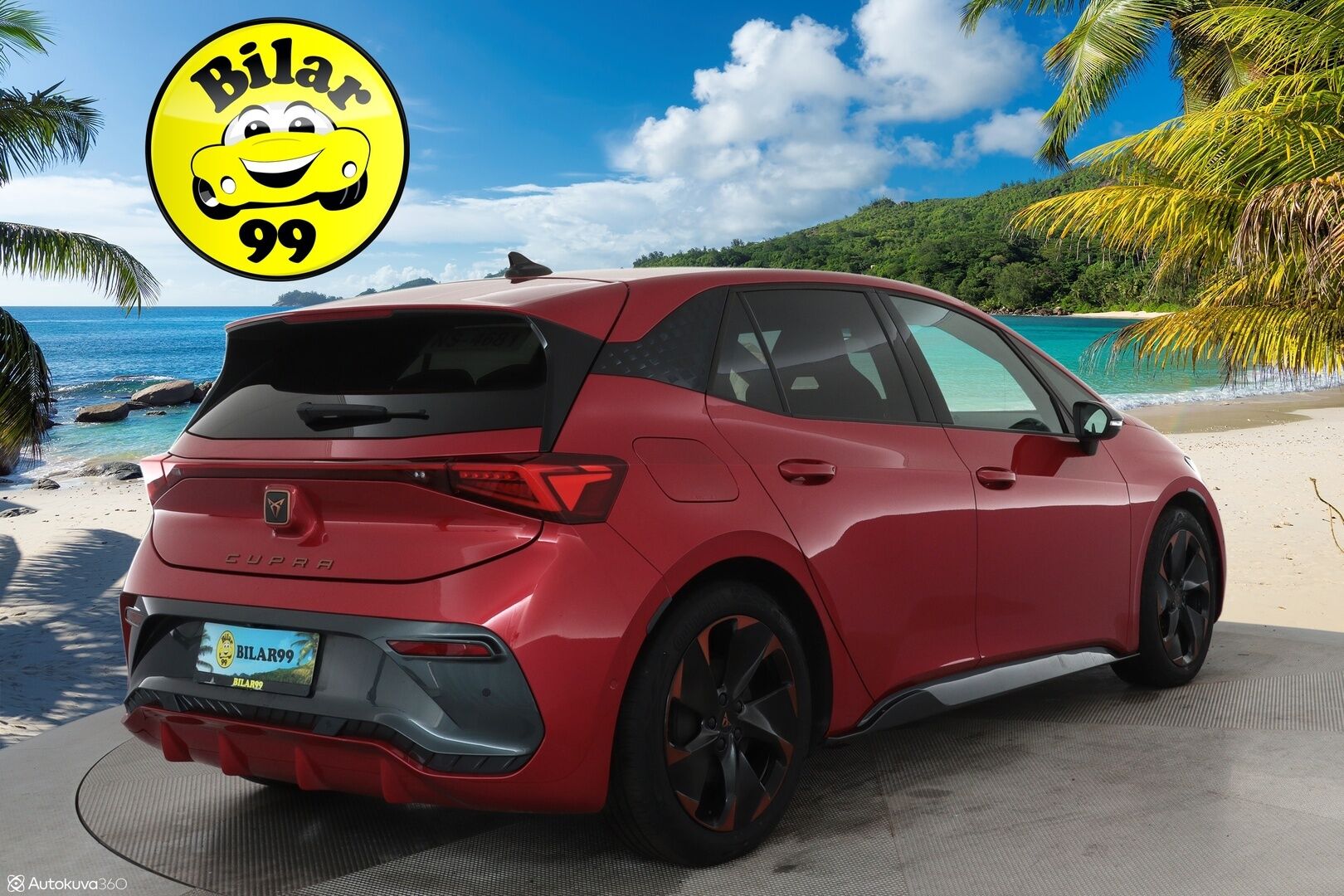 CUPRA BORN 2023 e-Boost 170kW ** HUD / Lämpöpumppu / Adapt.Vakkari / P.Kamera / LED-valot / Hierovat Sporttipenkit / Navi ** - Akku kuntotarkastettu / Kahdet Renkaat 