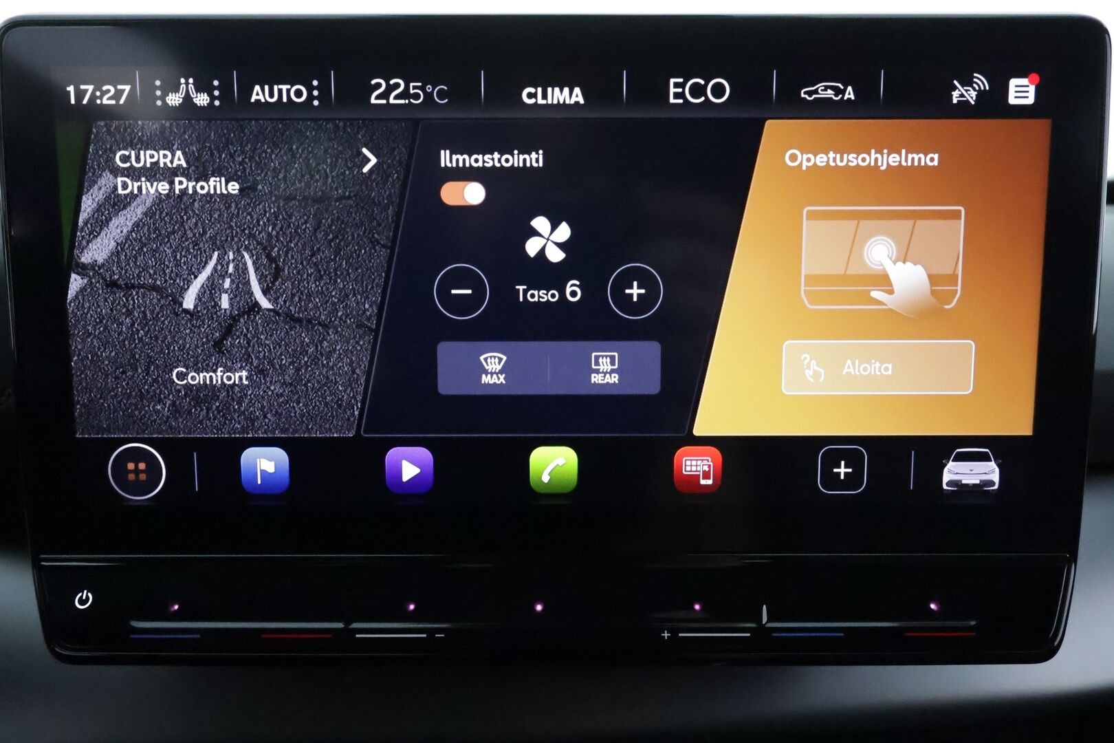 CUPRA BORN 2023 e-Boost 170kW ** HUD / Lämpöpumppu / Adapt.Vakkari / P.Kamera / LED-valot / Hierovat Sporttipenkit / Navi ** - Akku kuntotarkastettu / Kahdet Renkaat 