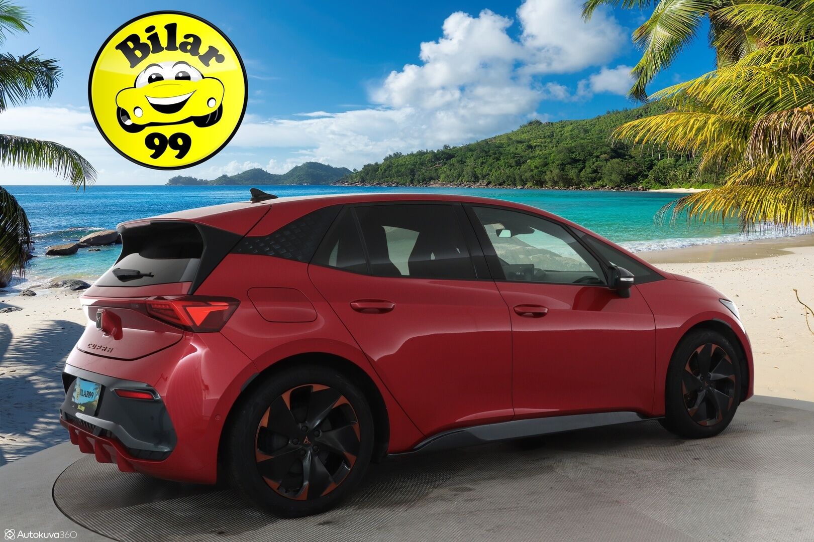 CUPRA BORN 2023 e-Boost 170kW ** HUD / Lämpöpumppu / Adapt.Vakkari / P.Kamera / LED-valot / Hierovat Sporttipenkit / Navi ** - Akku kuntotarkastettu / Kahdet Renkaat 