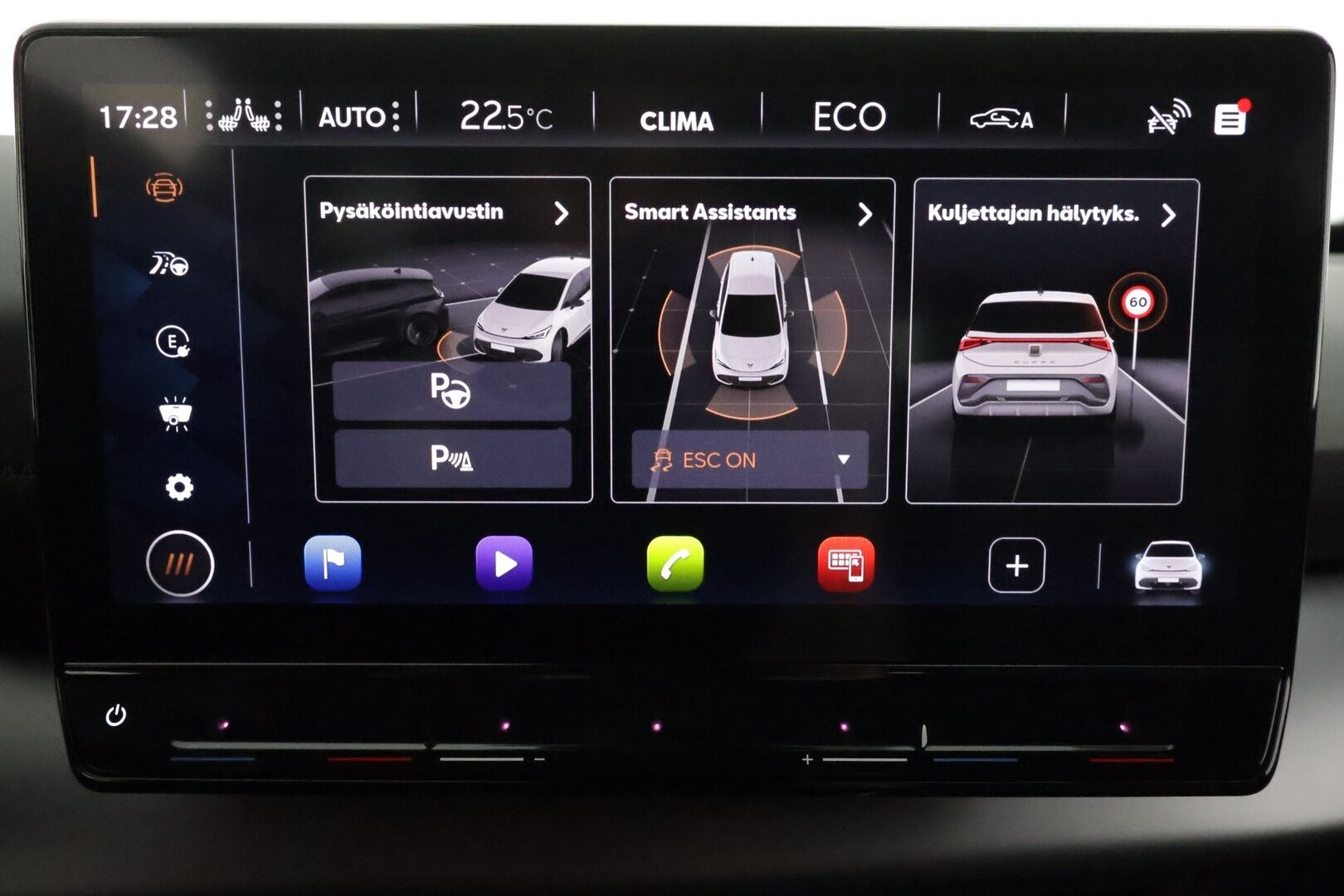 CUPRA BORN 2023 e-Boost 170kW ** HUD / Lämpöpumppu / Adapt.Vakkari / P.Kamera / LED-valot / Hierovat Sporttipenkit / Navi ** - Akku kuntotarkastettu / Kahdet Renkaat 