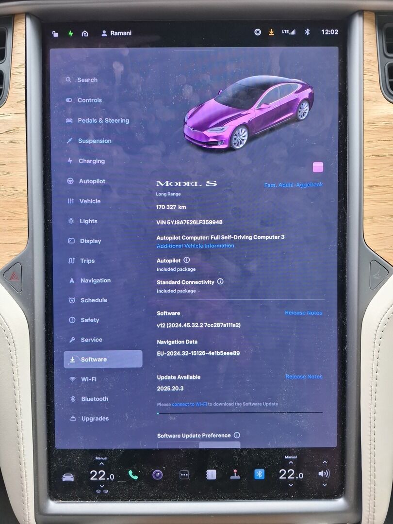TESLA MODEL S 2020 Long Range AWD Raven **Facelift / Lasikatto / Vaaleat nahat / TULOSSA - 3,99 % KORKOTARJOUS TÄHÄN AUTOON - 