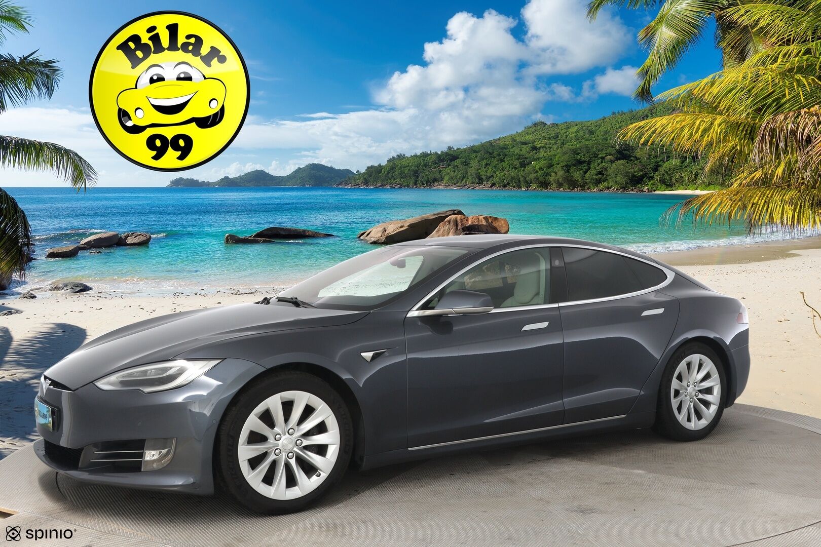 TESLA MODEL S 2019 S100D AWD - 3,99% KORKOTARJOUS TÄHÄN AUTOON 21.9. ASTI - Lasikatto / Facelift / Premium Audio / Ilma-Alusta / Vaalea Nahkasisusta / Akku kuntotarkastettu / Juuri tullut Tampereelle!