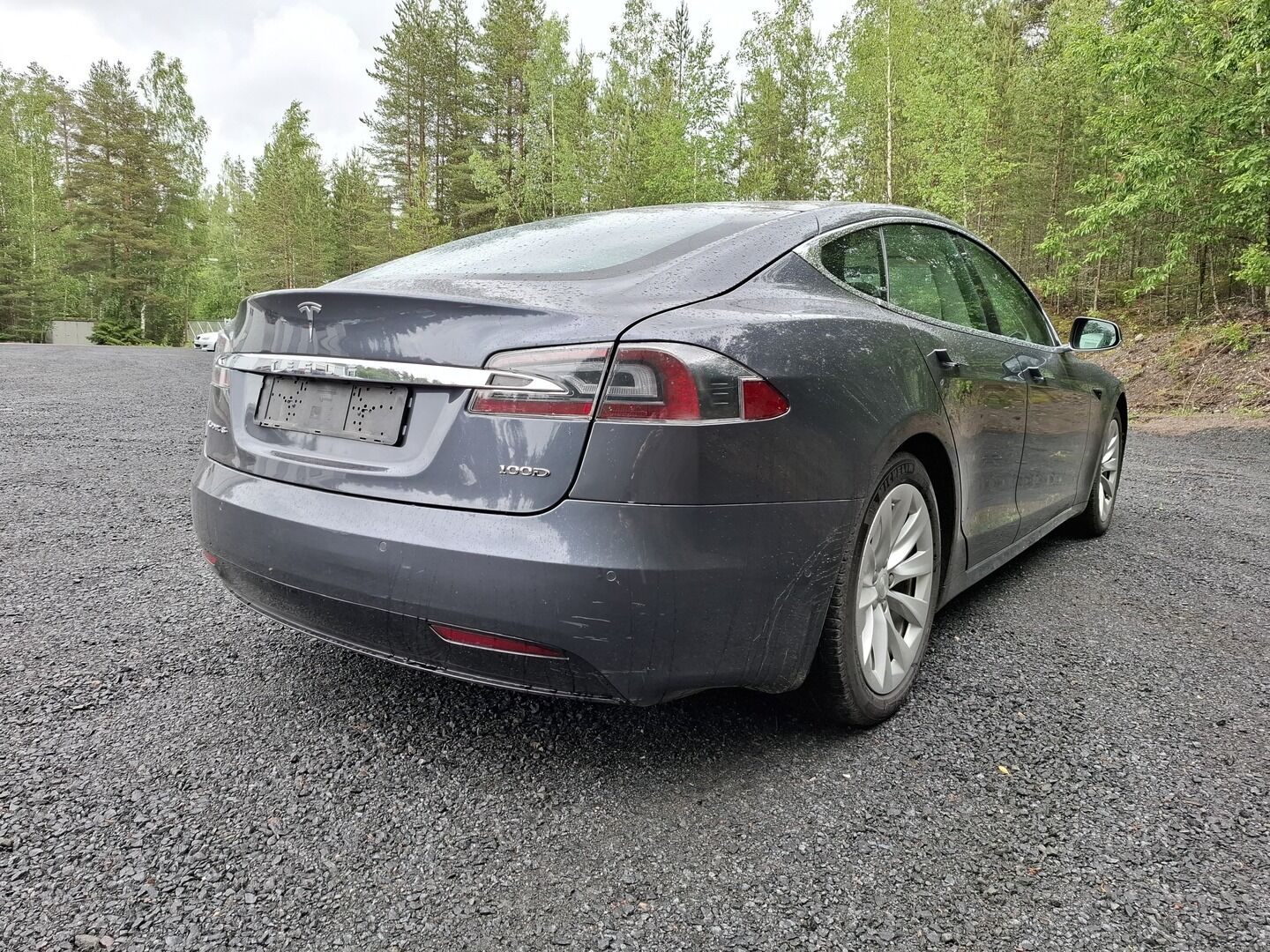 TESLA MODEL S 2019 100D AWD ** Facelift / Ilma-alusta / Lasikatto / Vaalea nahkasisusta / TULOSSA - 3,99 % KORKOTARJOUS TÄHÄN AUTOON - 